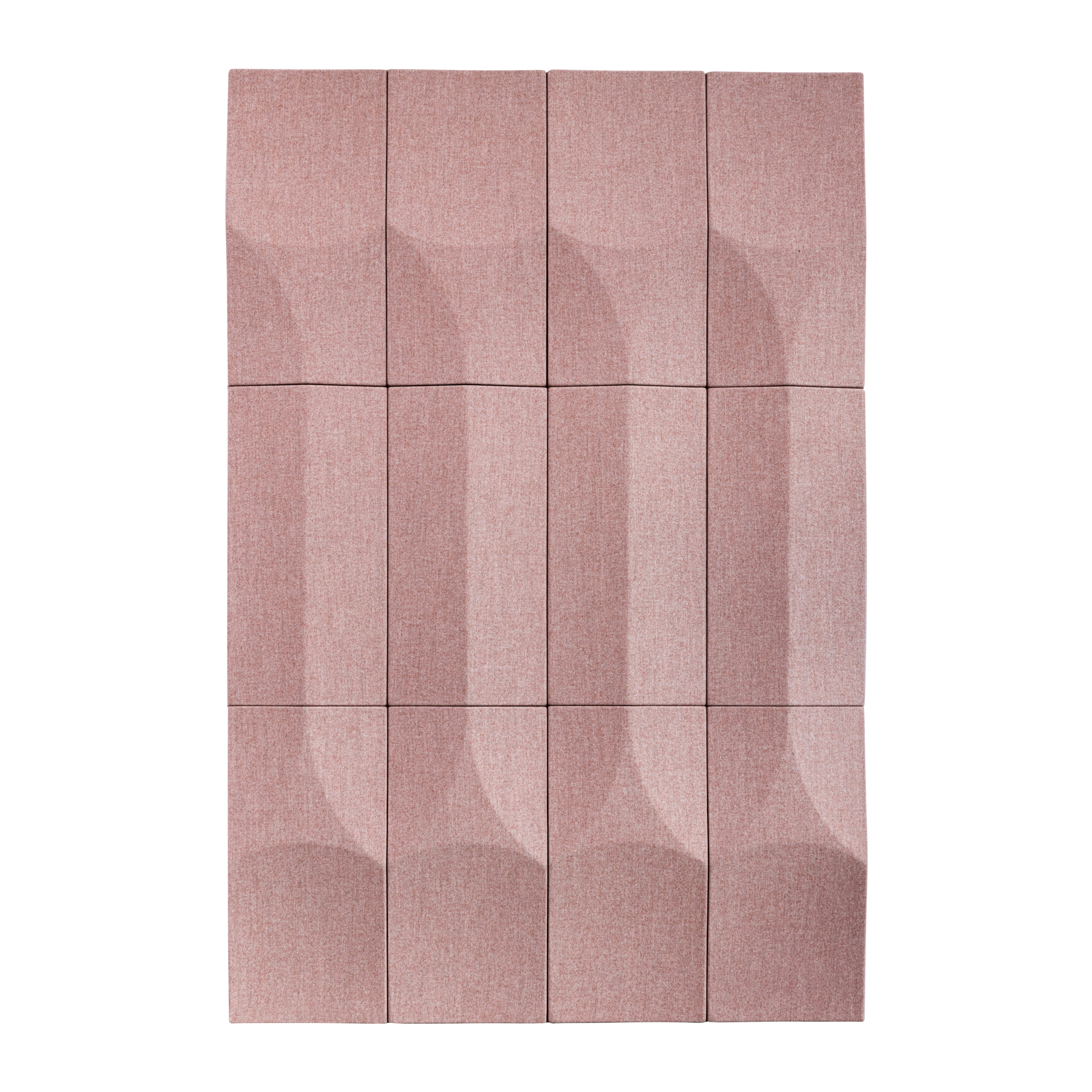 Display product ELLIPSE COLUMN acoustic wall panel, pink from manufacturer VANK