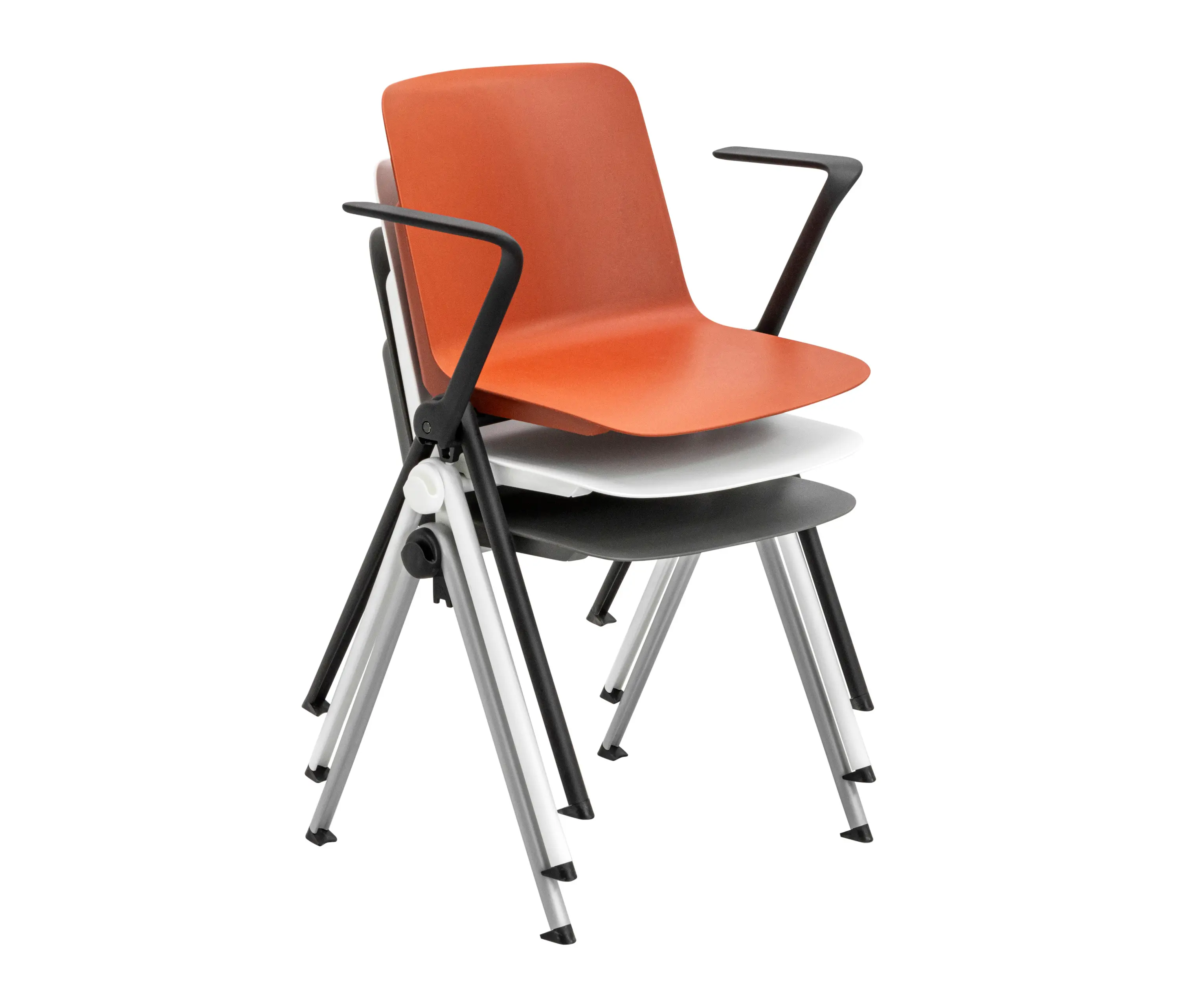 VANK - VIA chair, plastic shell, stackable