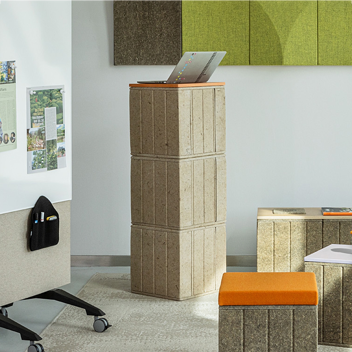 Display product CUBE lectern from manufacturer VANK