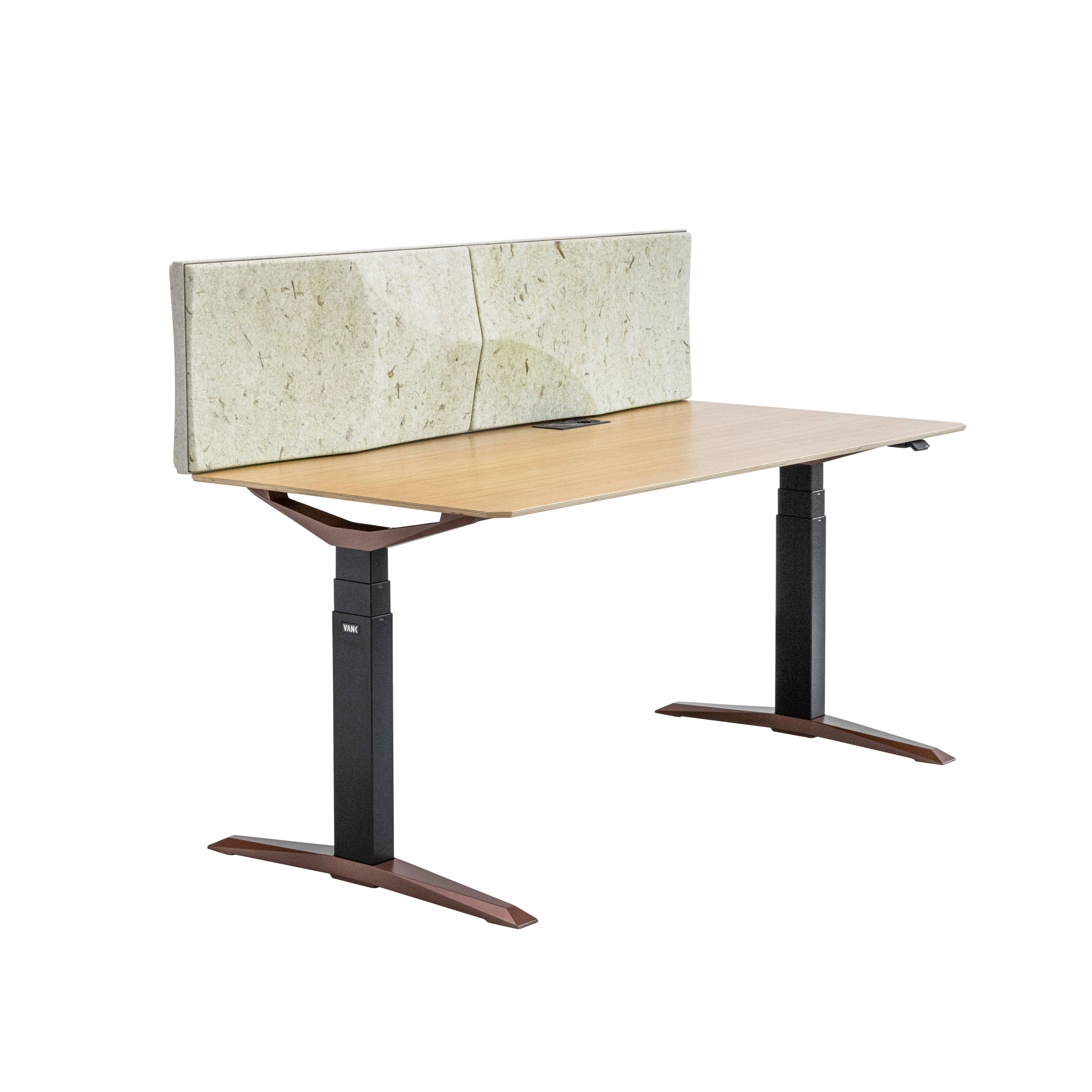 Display product ELLIPSE desk panel from manufacturer VANK
