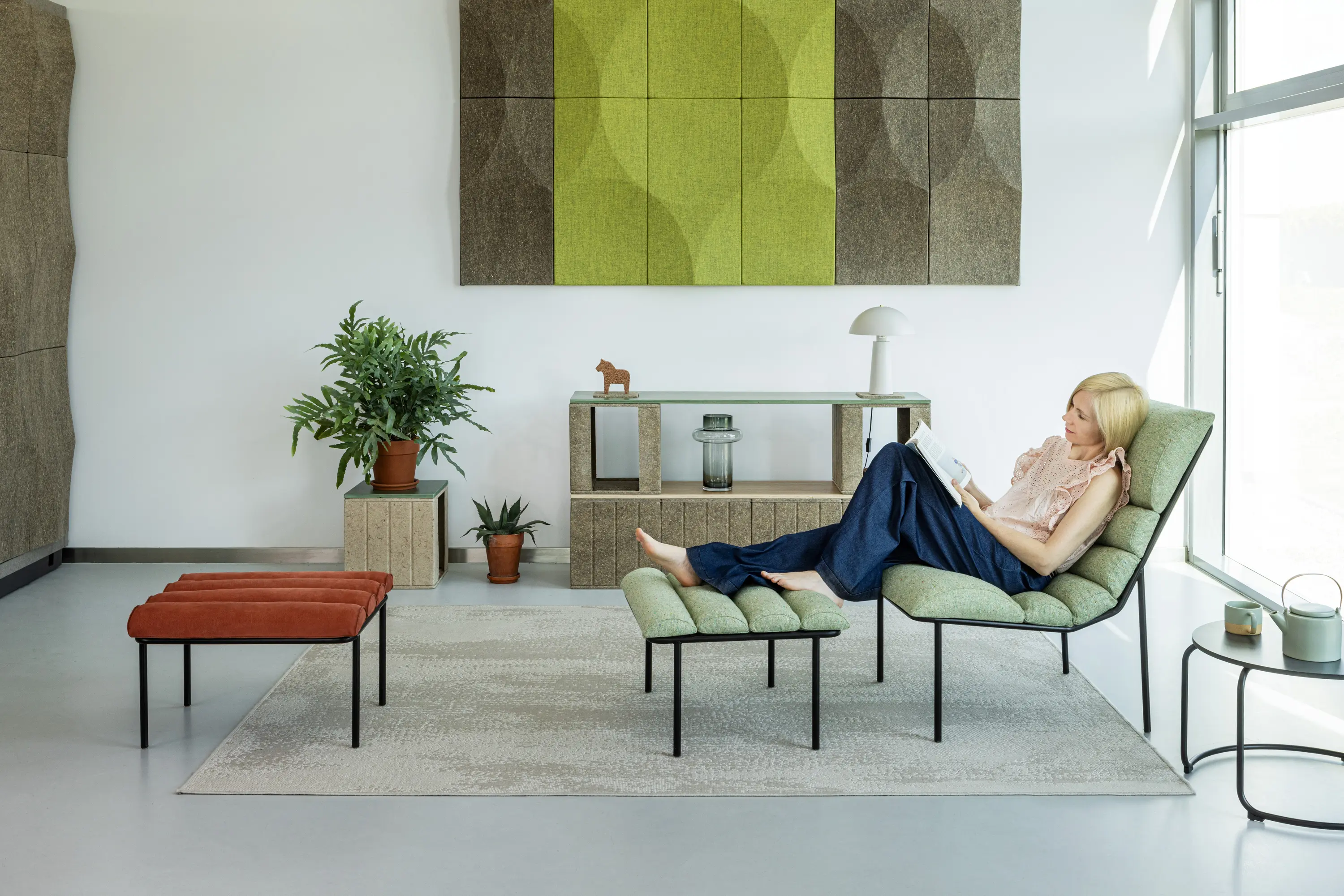 VANK - LONG poufs