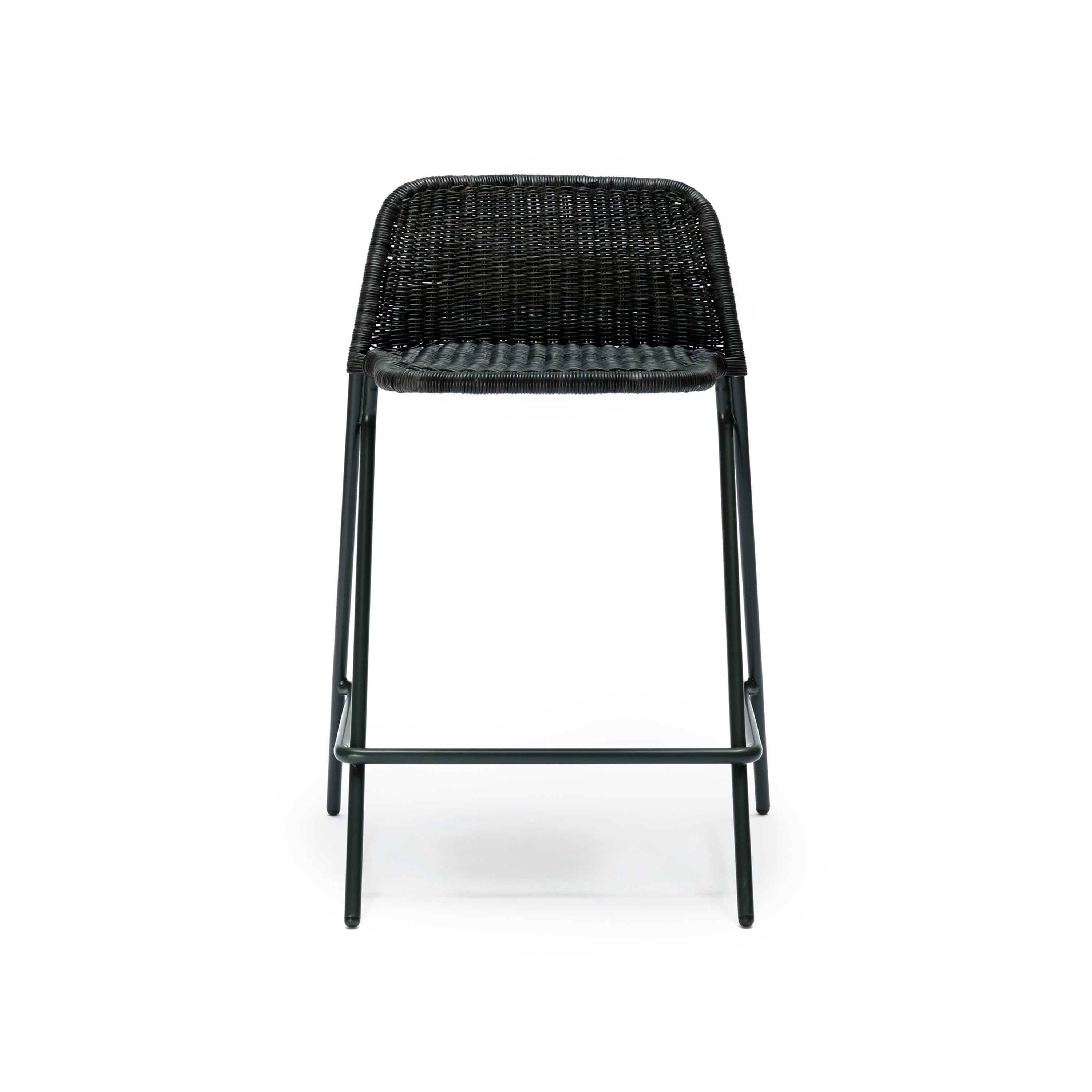 Kakī stool with backrest
