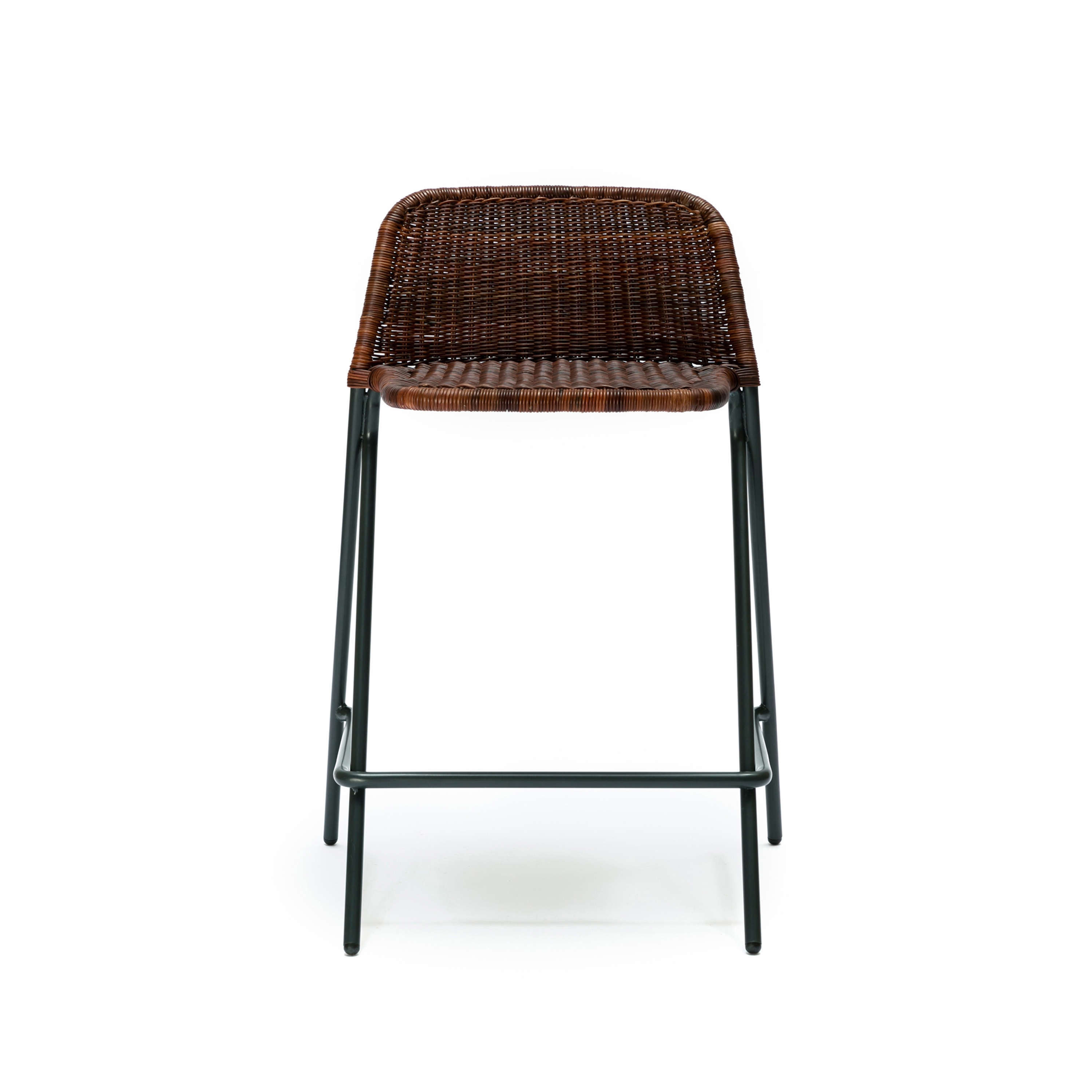 Kakī stool with backrest
