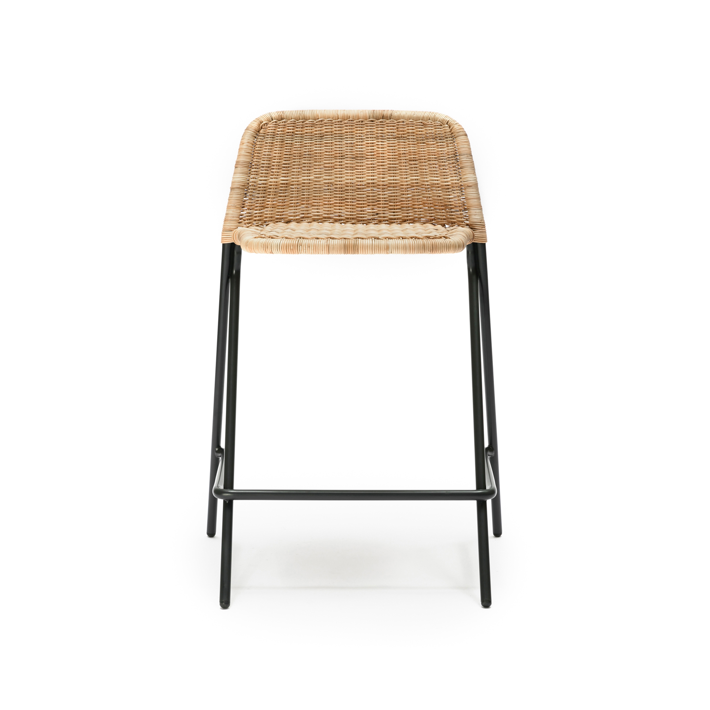 Kakī stool with backrest