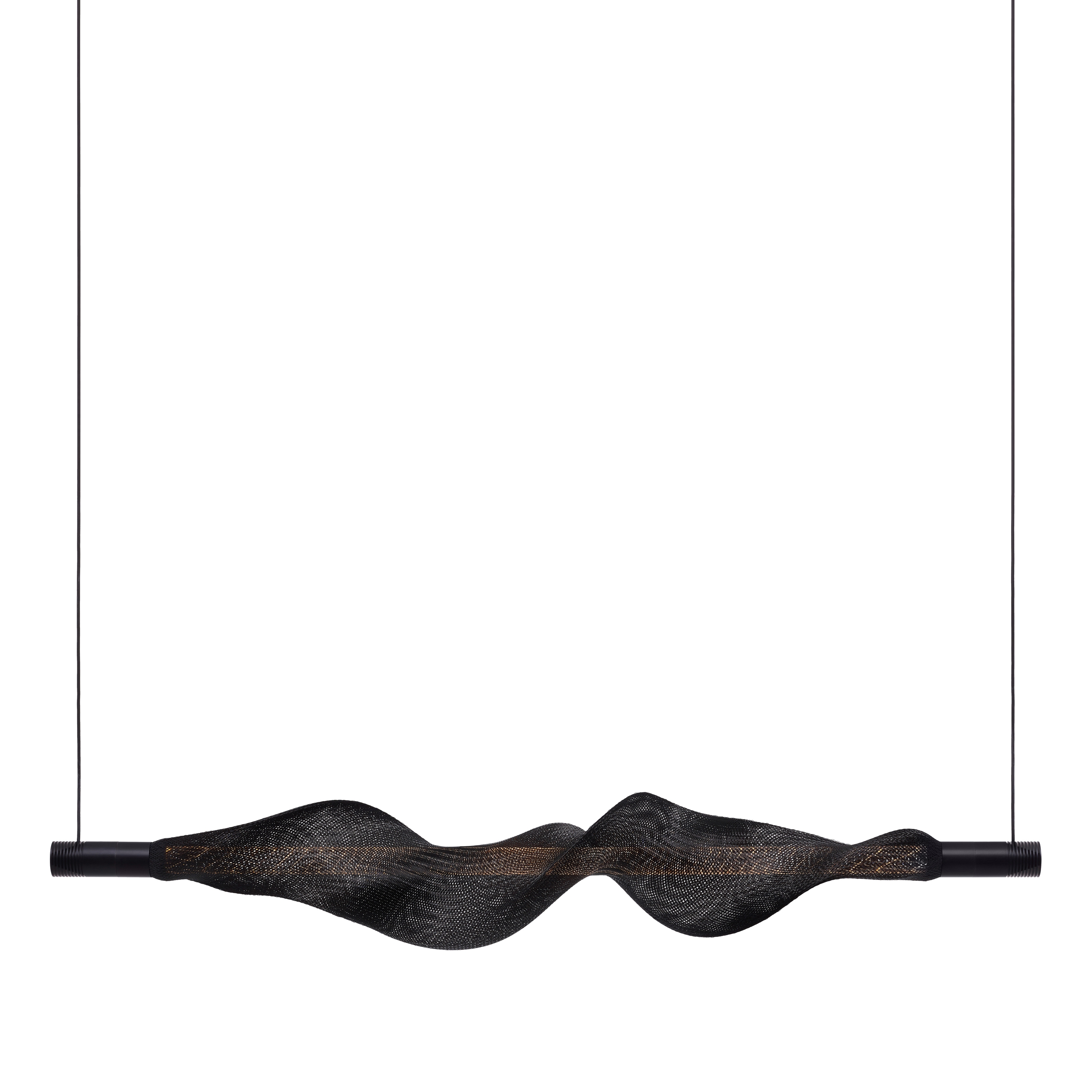 Display product Vapour horizontal, black from manufacturer Hollands Licht