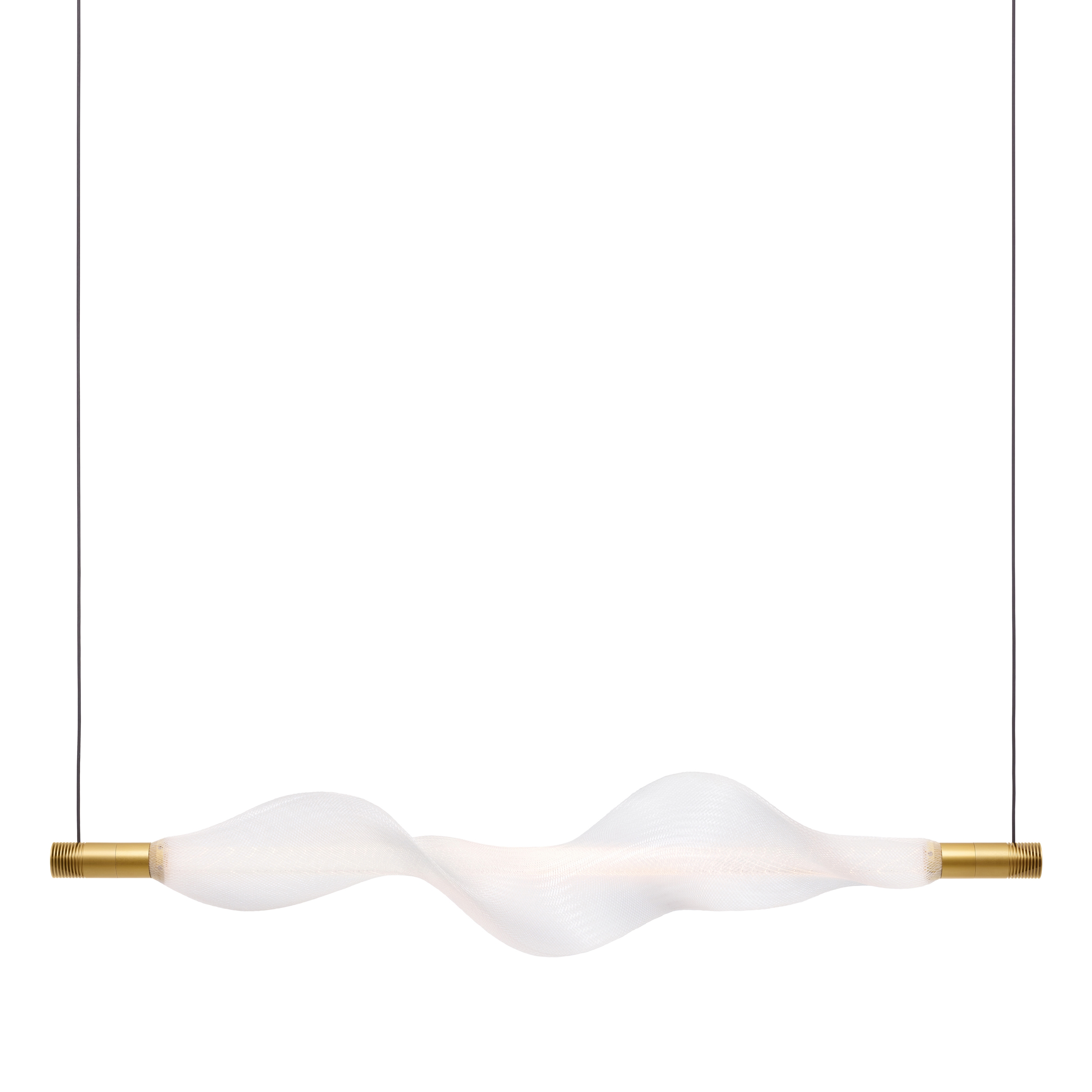Vapour horizontal, white
