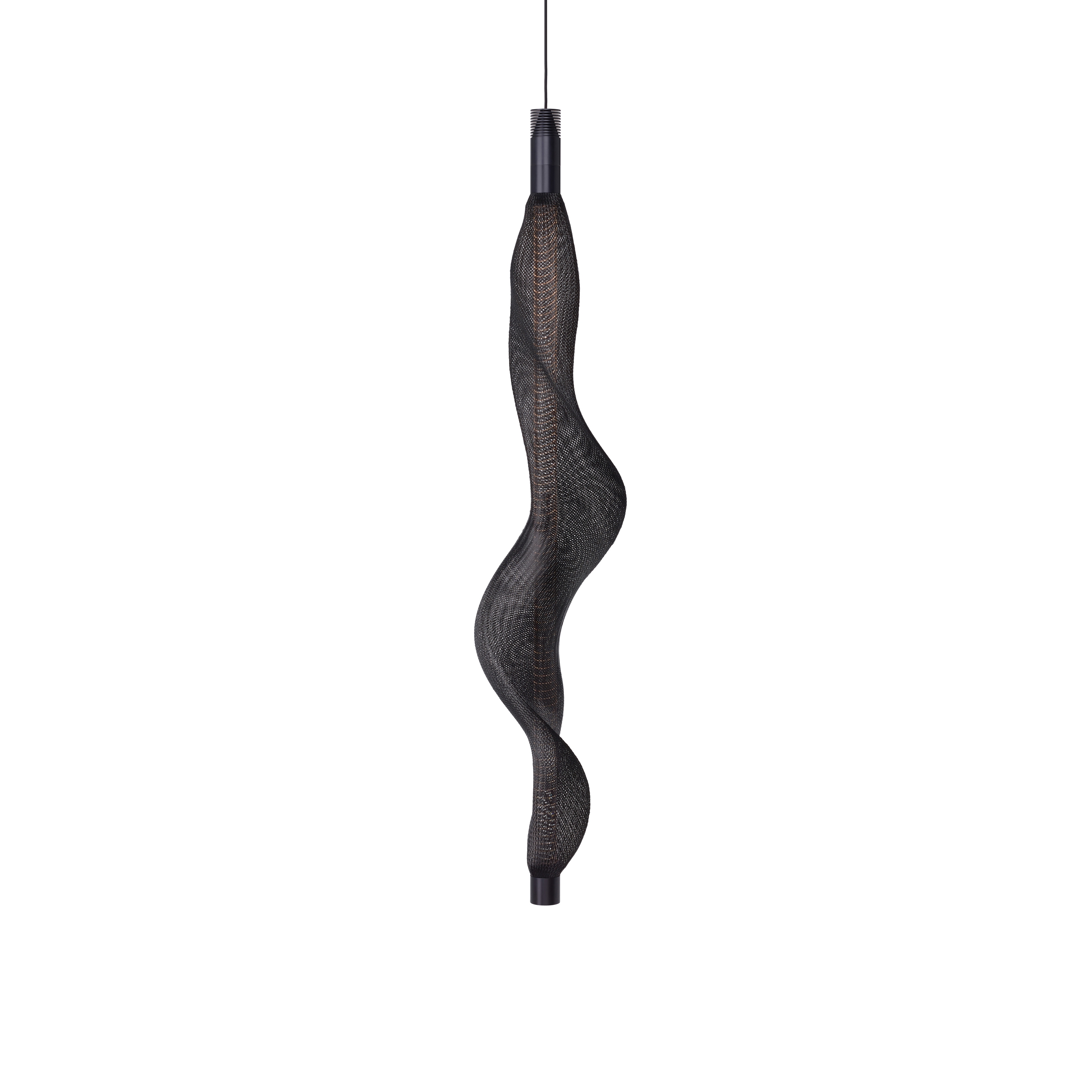 Vapour vertical, black
