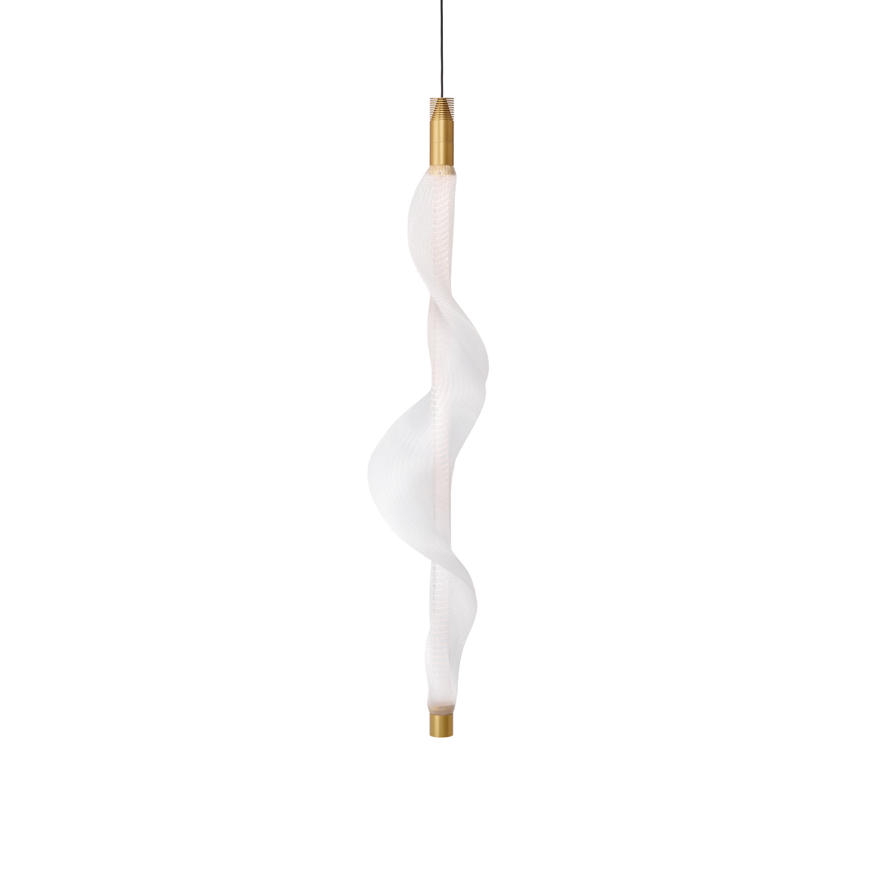Vapour vertical, white