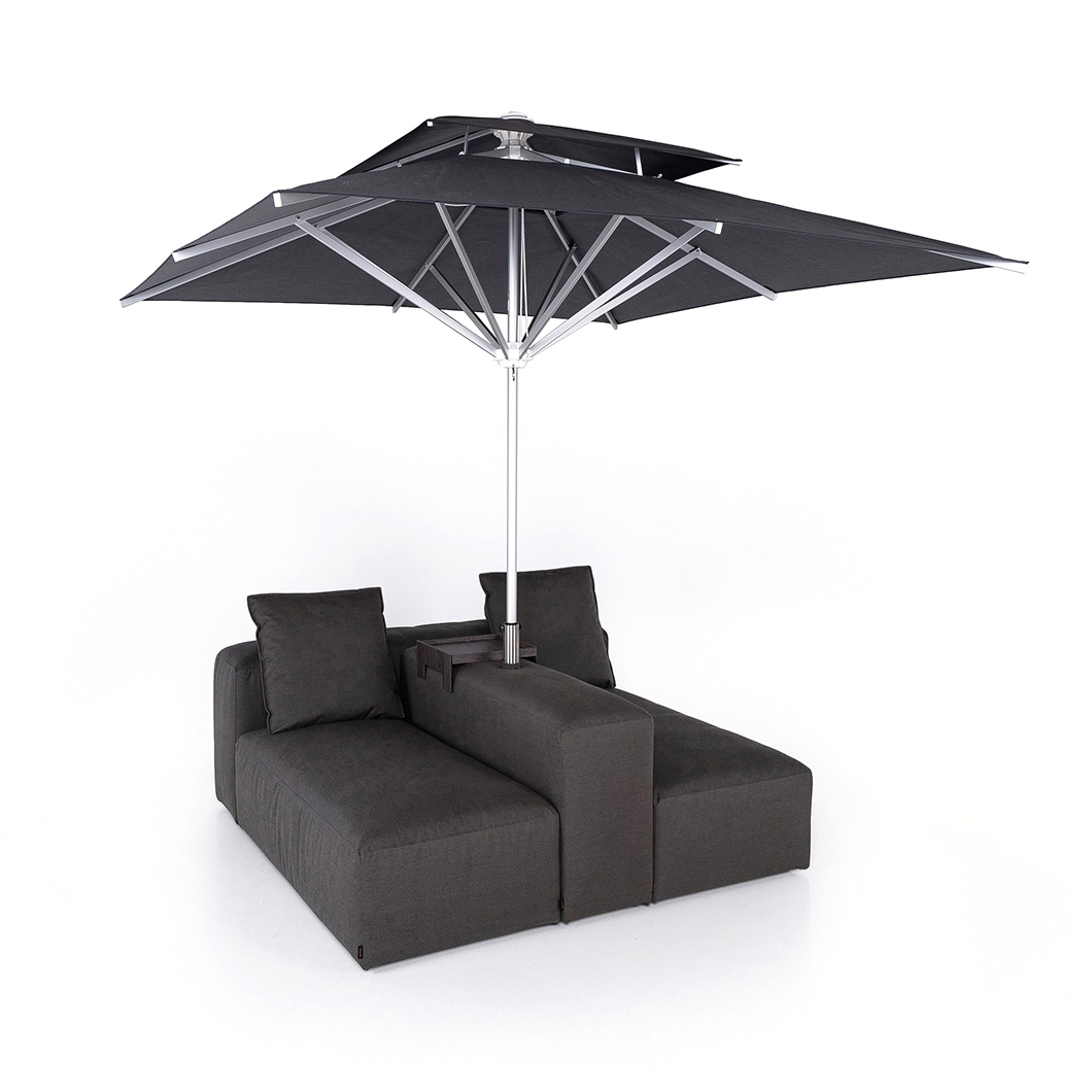 Lounge Outdoor System | 2-in-1 Lounge with parasol