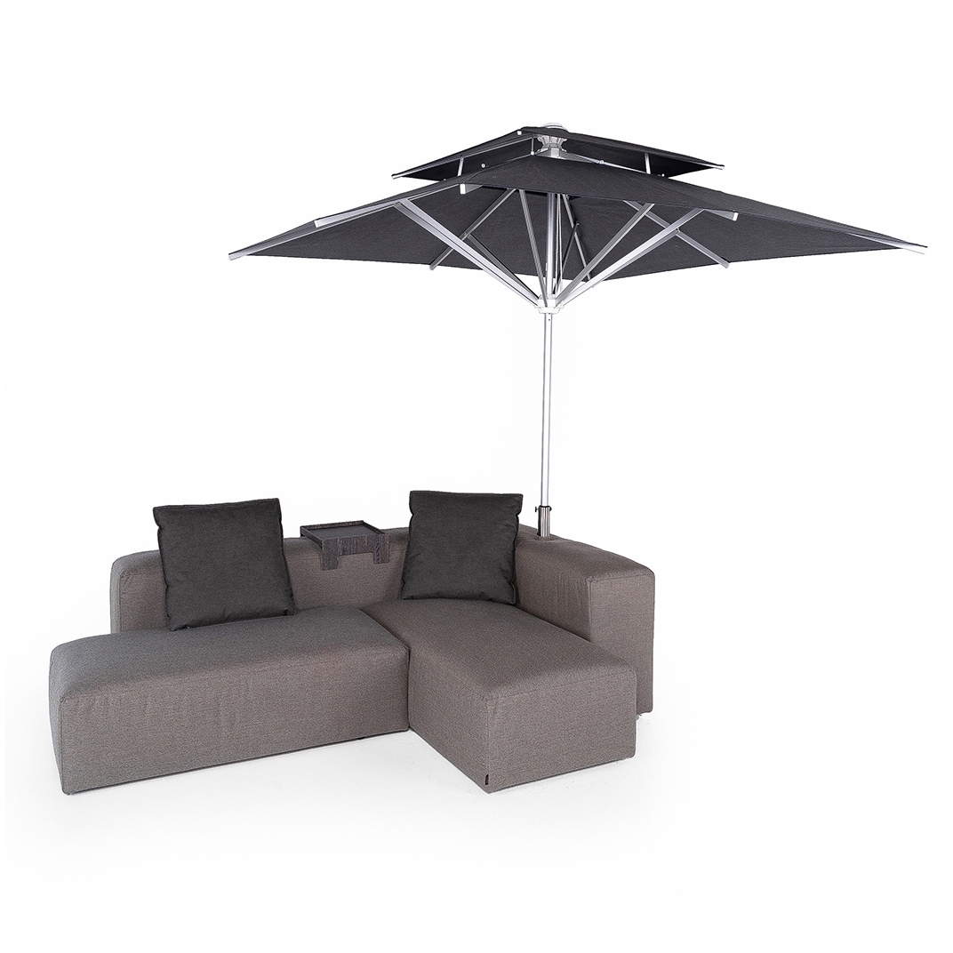 Vertoon produk Lounge Outdoor System | 2-in-1 Lounge with parasol van vervaardiger IKONO