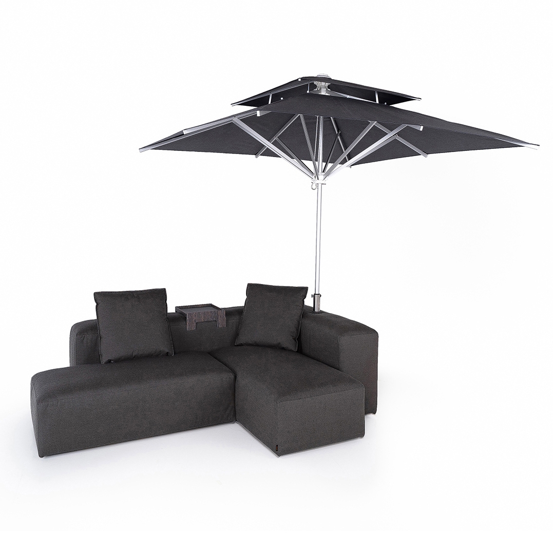 Lounge Outdoor System | 2-in-1 Lounge with parasol
