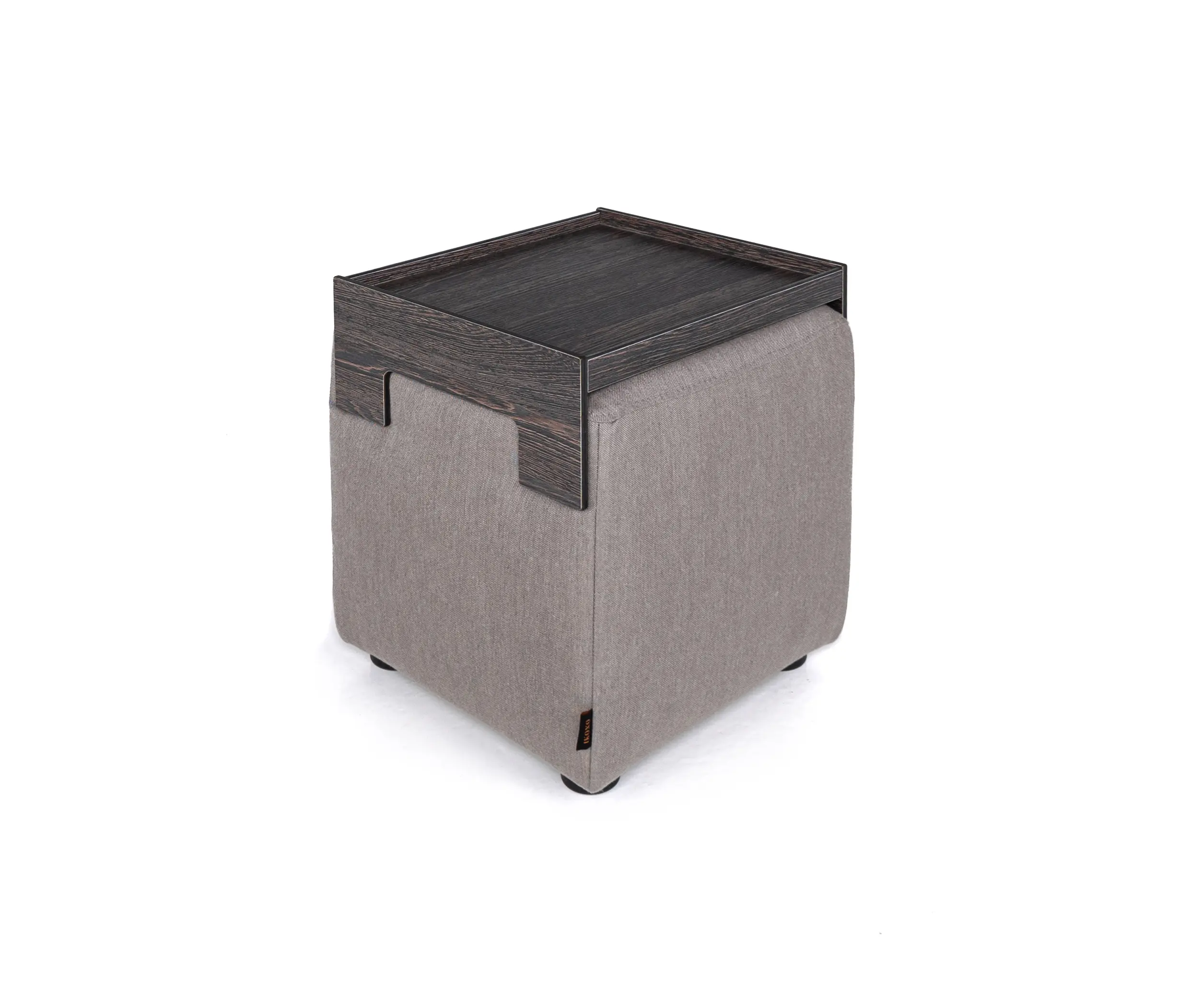 IKONO - Lounge Outdoor System | Sitzhocker mit Tabletttisch