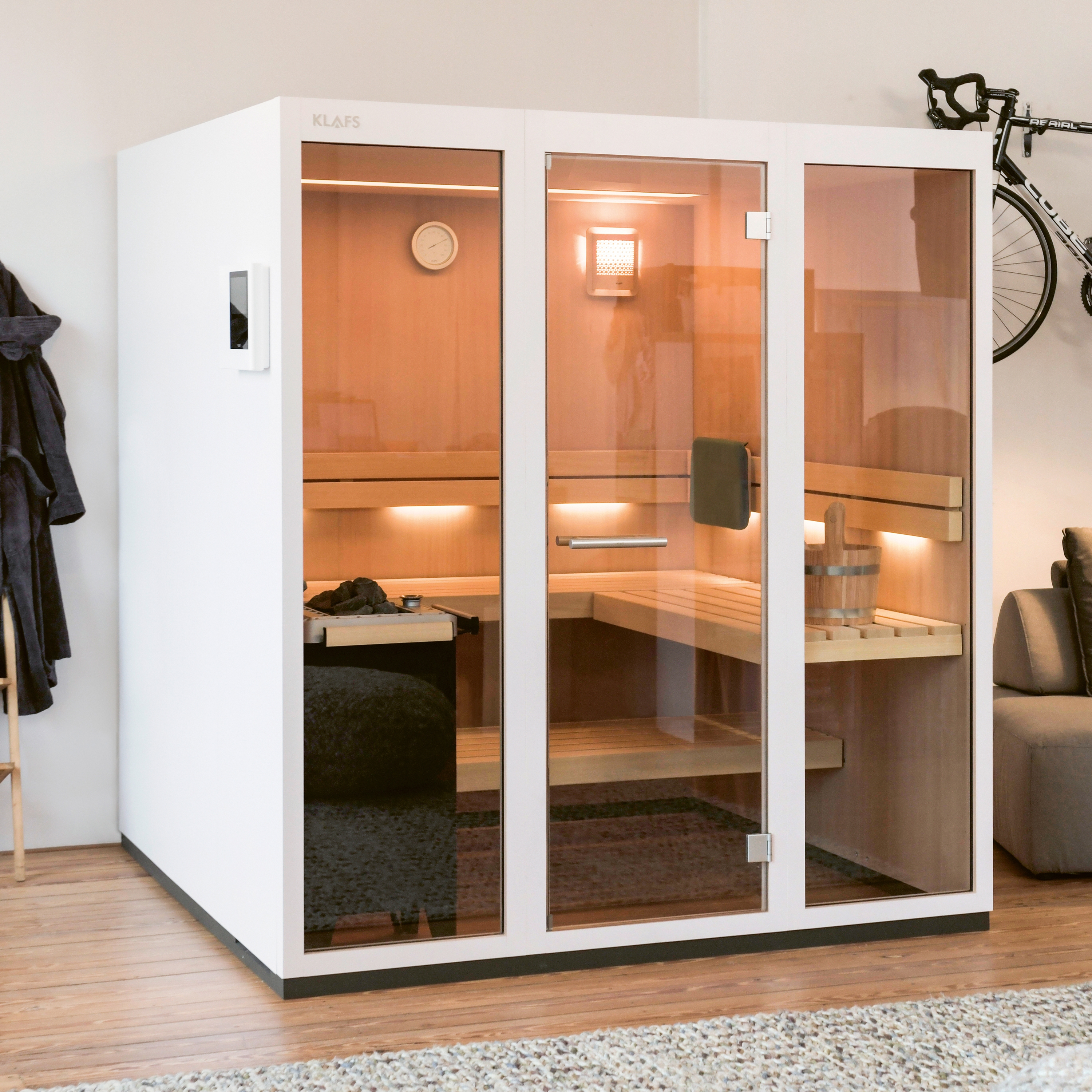 Mostrar el producto Sauna EASY del fabricante Klafs my Sauna and Spa