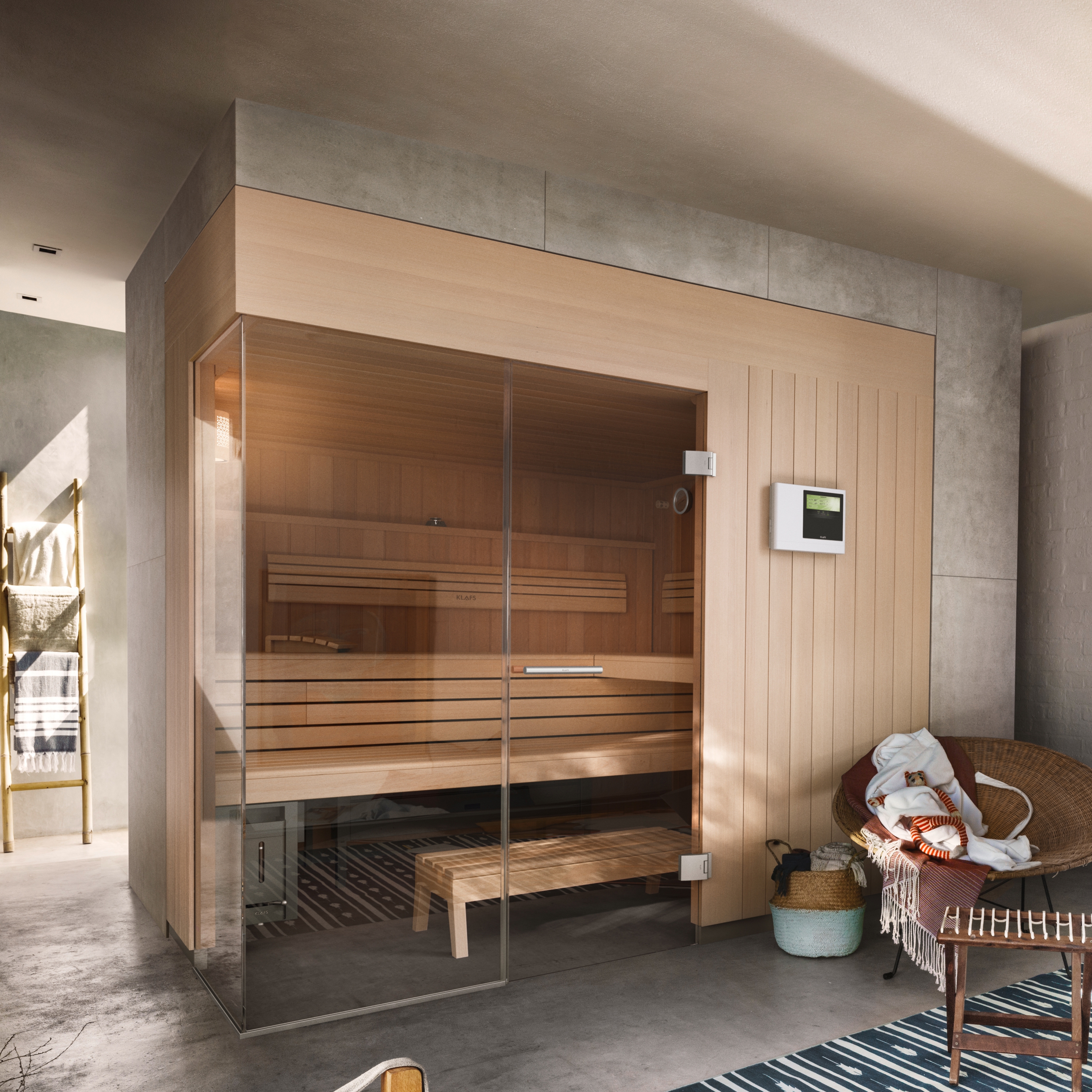 Mostrar el producto Sauna PREMIUM del fabricante Klafs my Sauna and Spa
