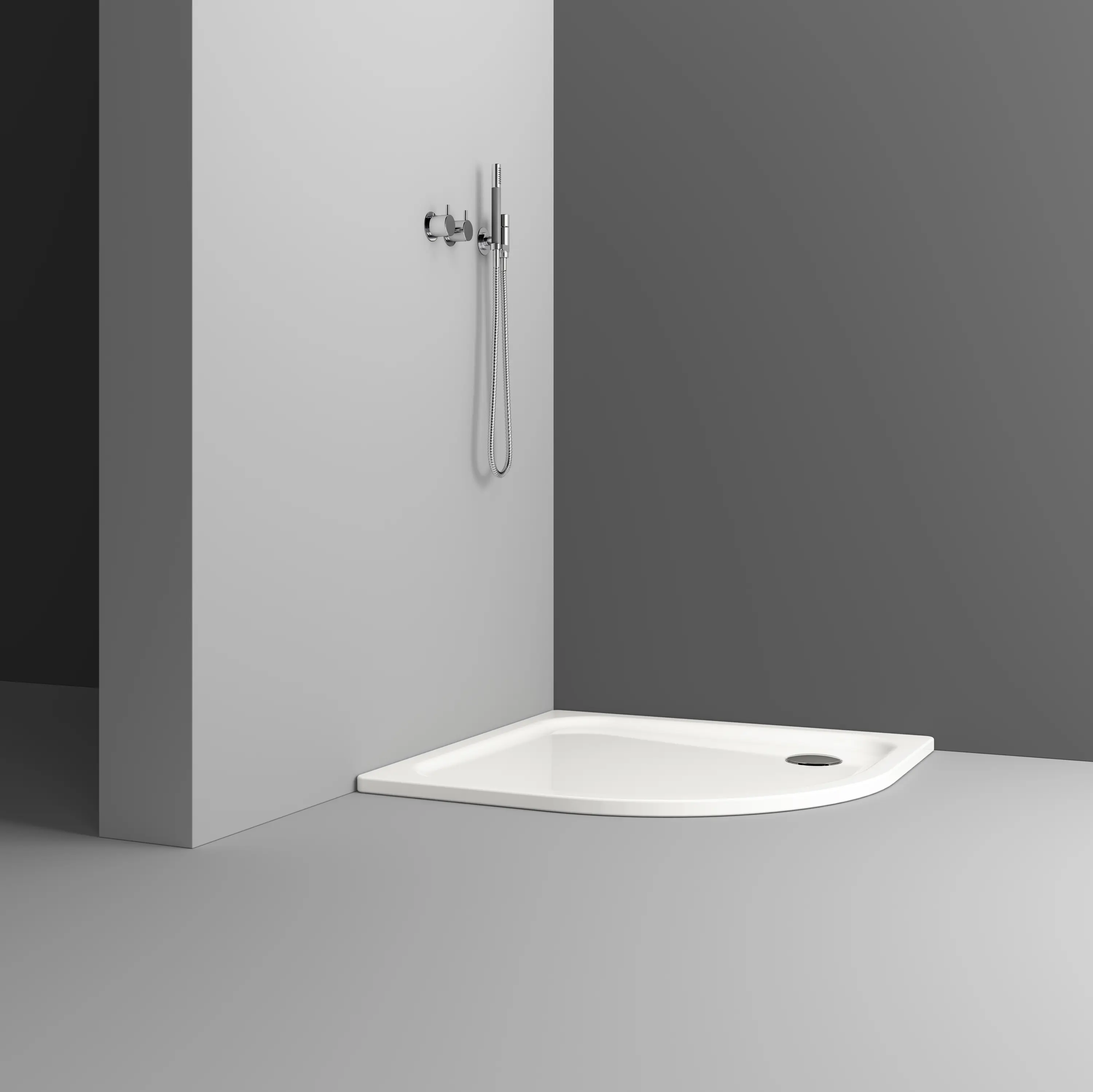 Schmidlin - ECK SHOWER BASES flat
