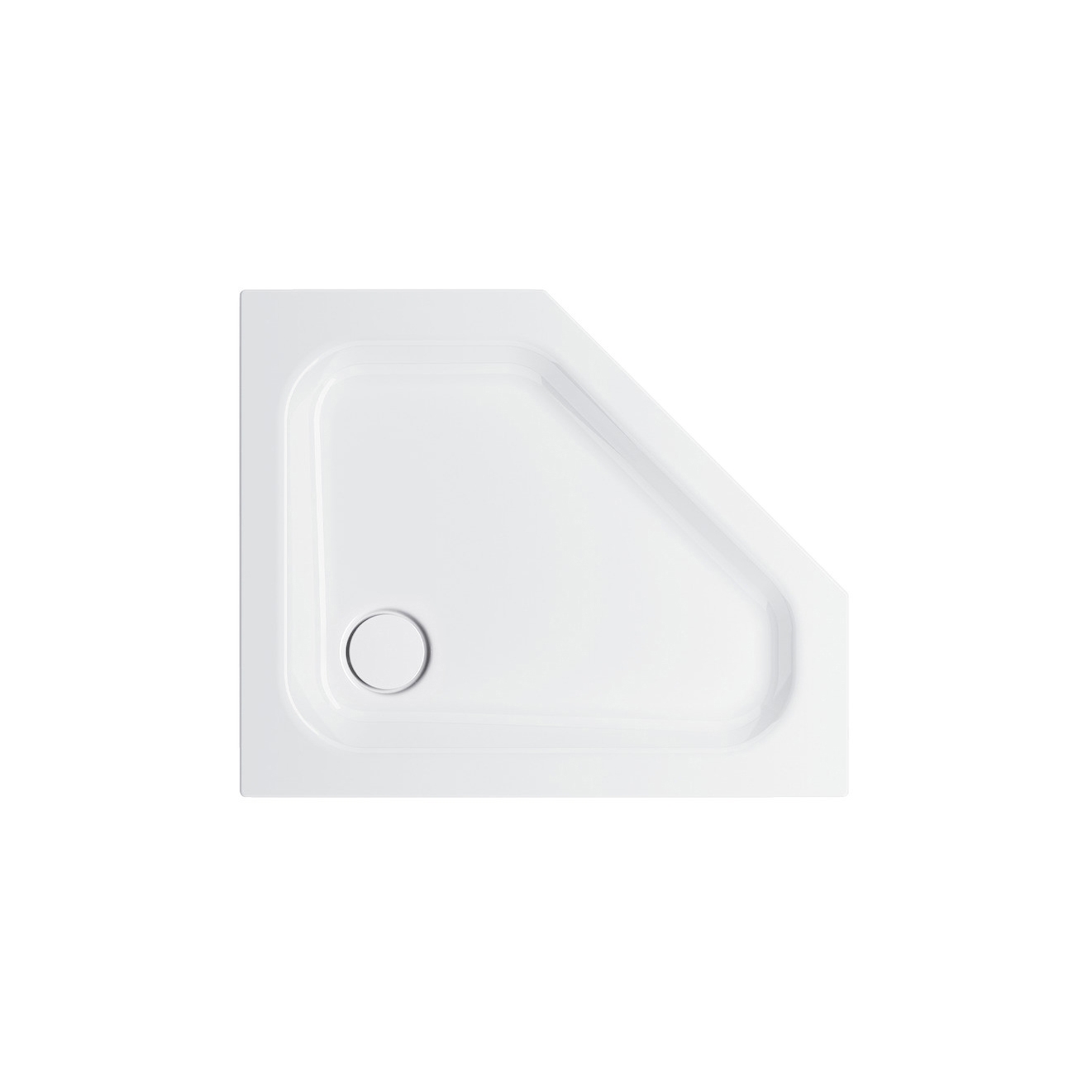 Vertoon produk CARO shower base flat van vervaardiger Schmidlin