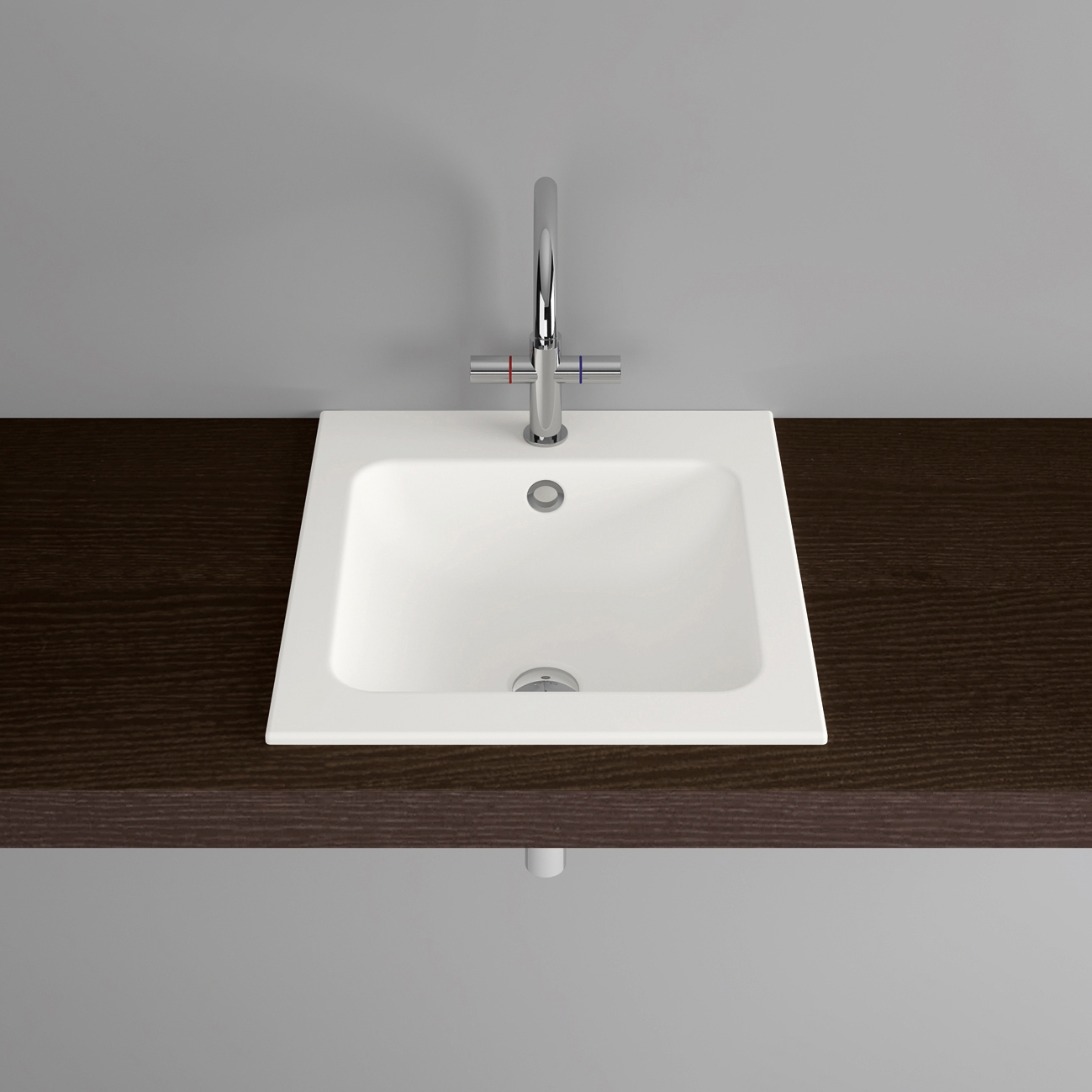 Vertoon produk CONTURA built-in washbasin van vervaardiger Schmidlin