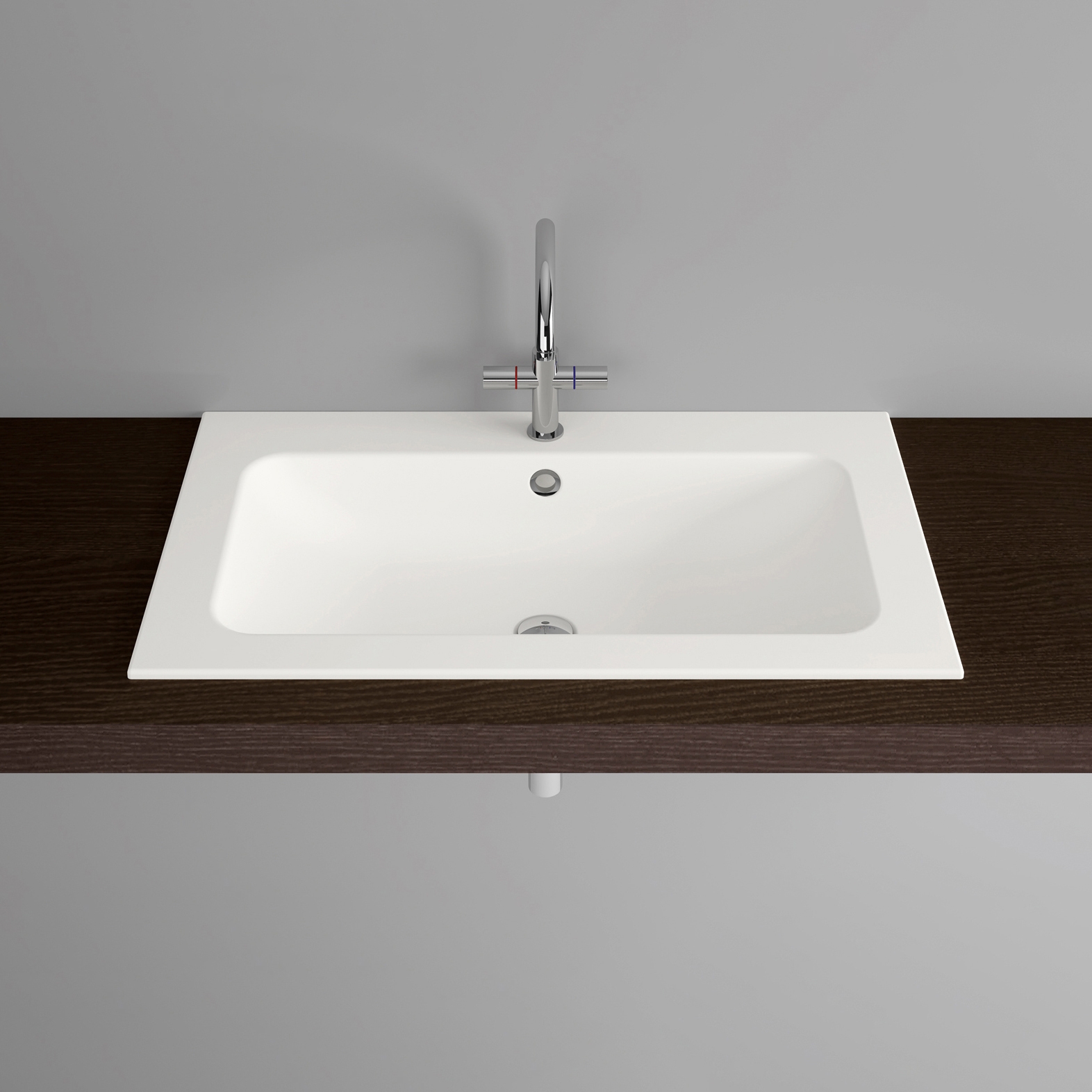 Vertoon produk CONTURA built-in washbasin van vervaardiger Schmidlin