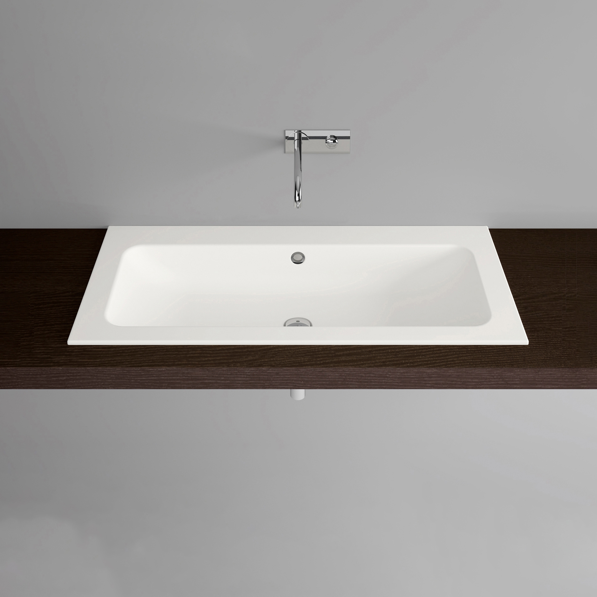 Vertoon produk CONTURA built-in washbasin van vervaardiger Schmidlin