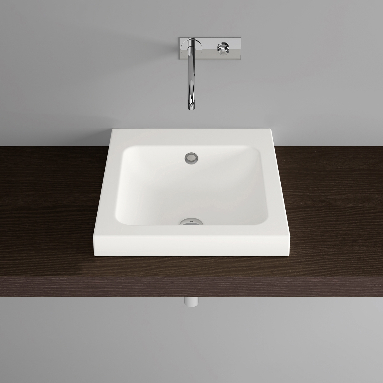 Vertoon produk CONTURA counter-top washbasin van vervaardiger Schmidlin