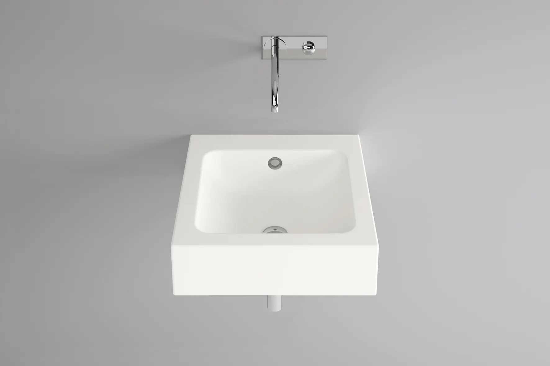 Schmidlin - CONTURA wall-mount washbasin