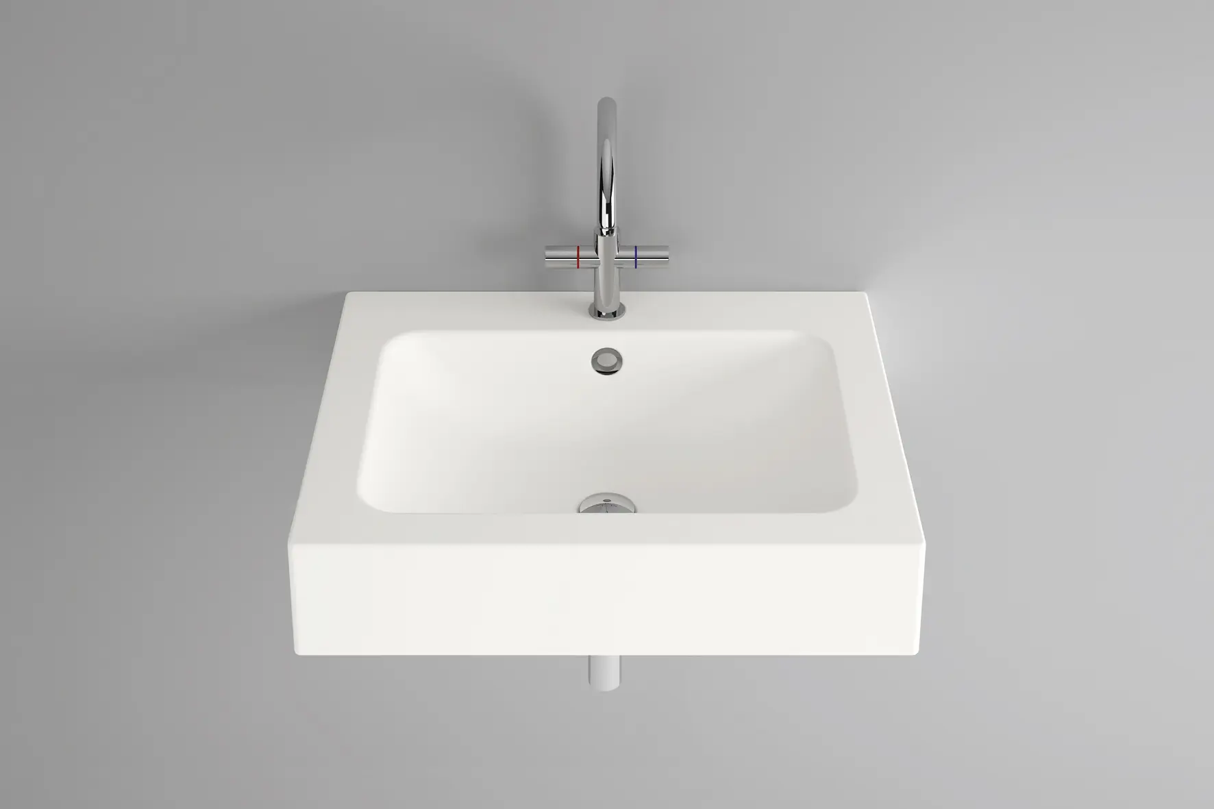 Schmidlin - CONTURA wall-mount washbasin