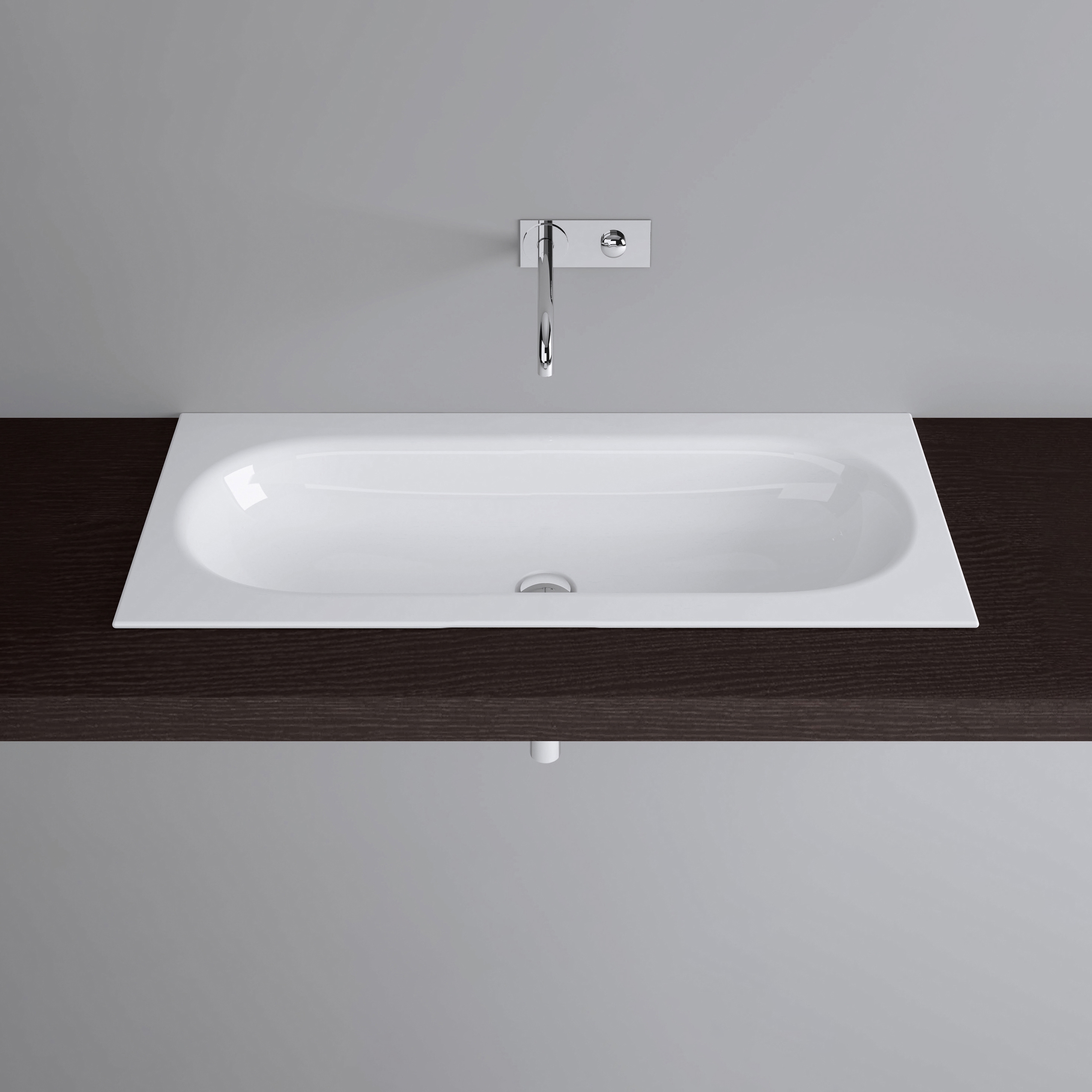Vertoon produk DUETT built-in washbasin van vervaardiger Schmidlin