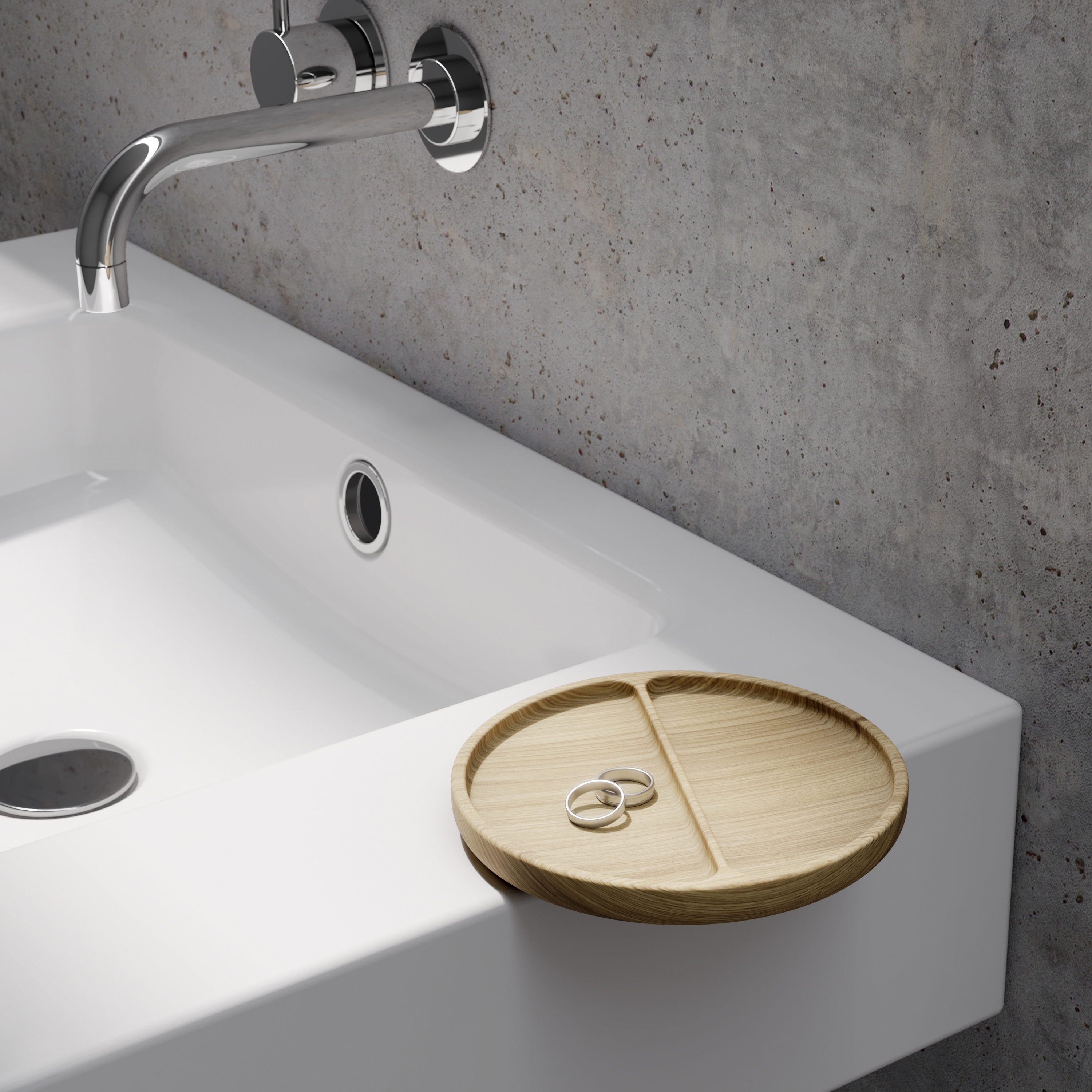 Produkt ELEMENT runde Holzablage des Herstellers Schmidlin anzeigen