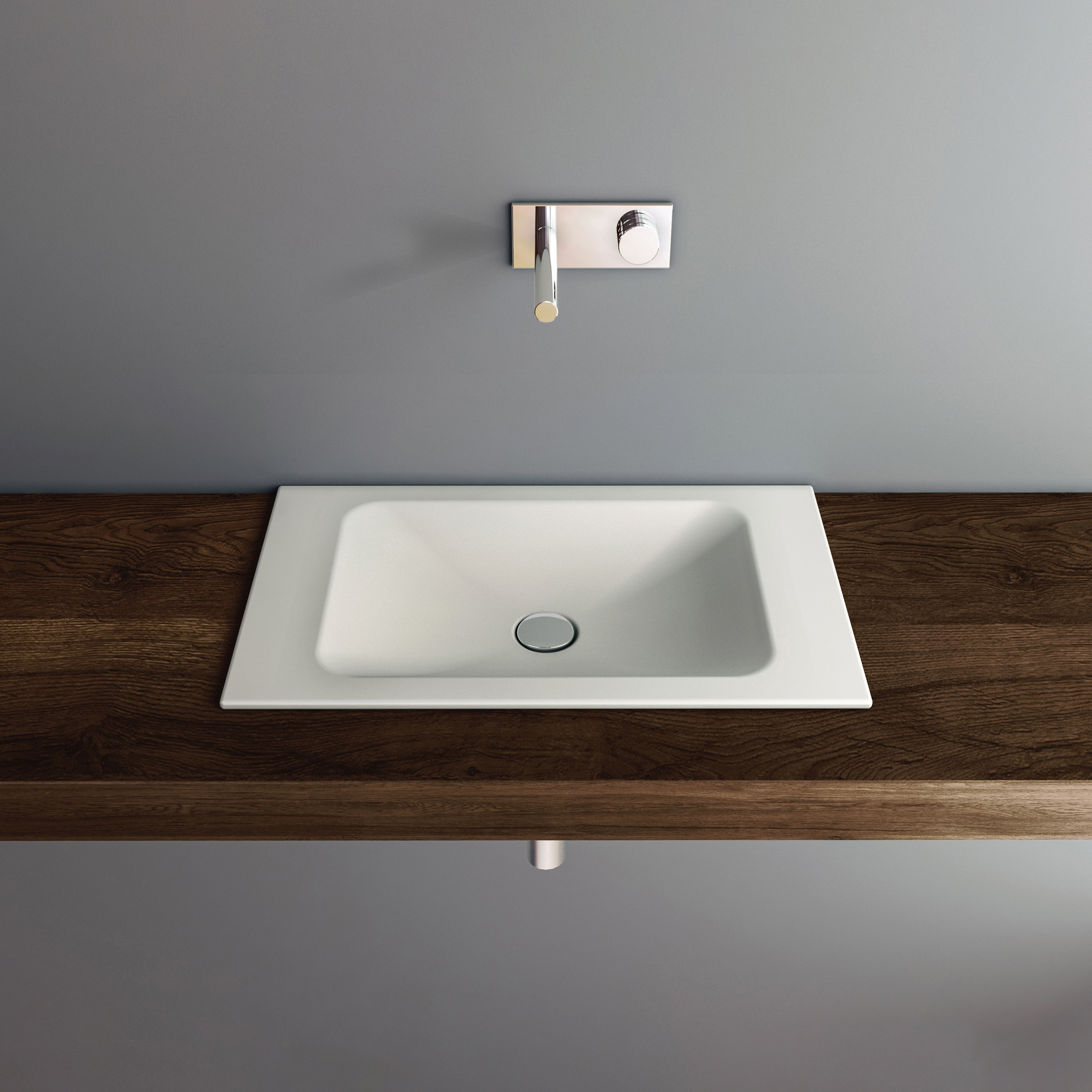 Display product LOTUS built-in washbasin from manufacturer Schmidlin
