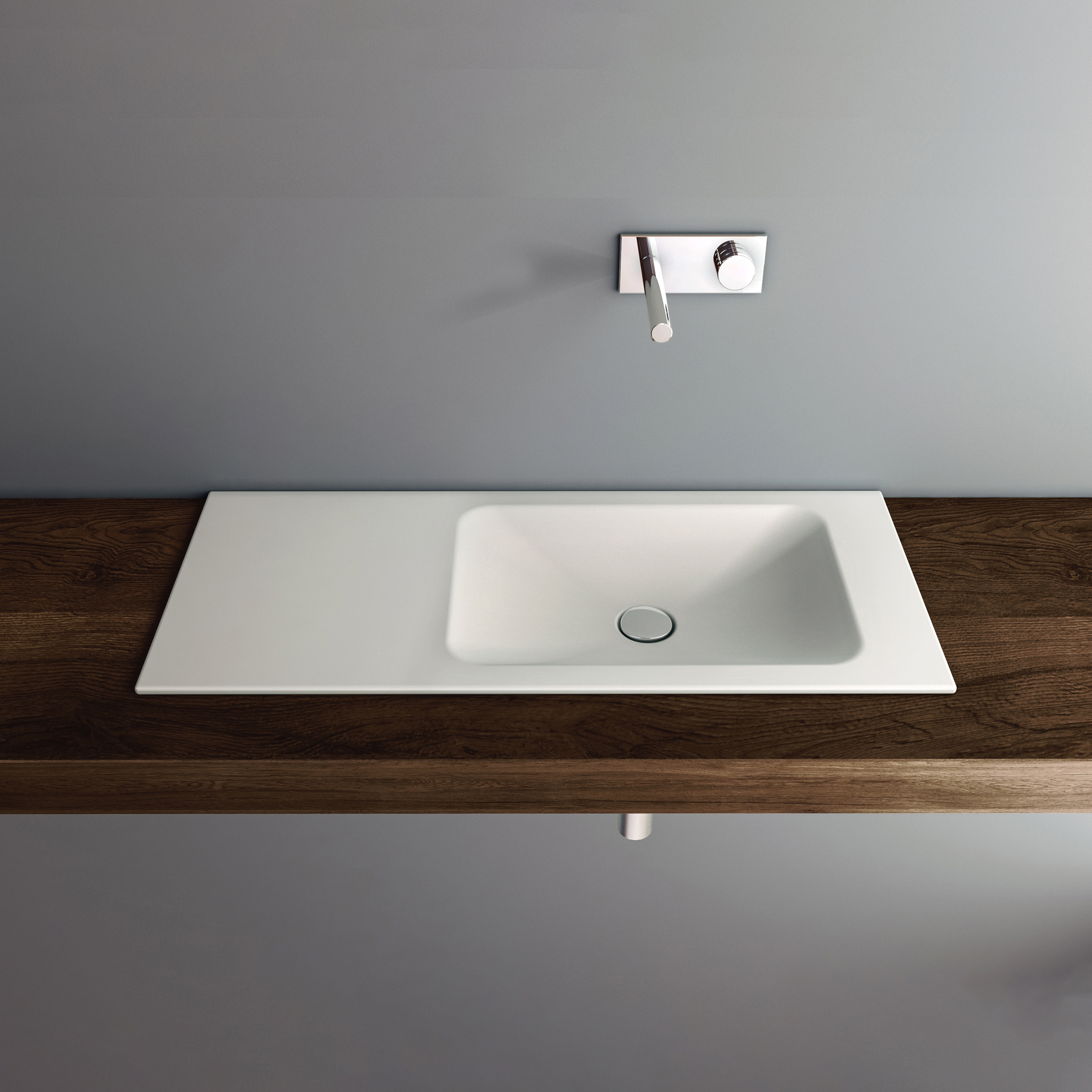 Display product LOTUS built-in washbasin from manufacturer Schmidlin
