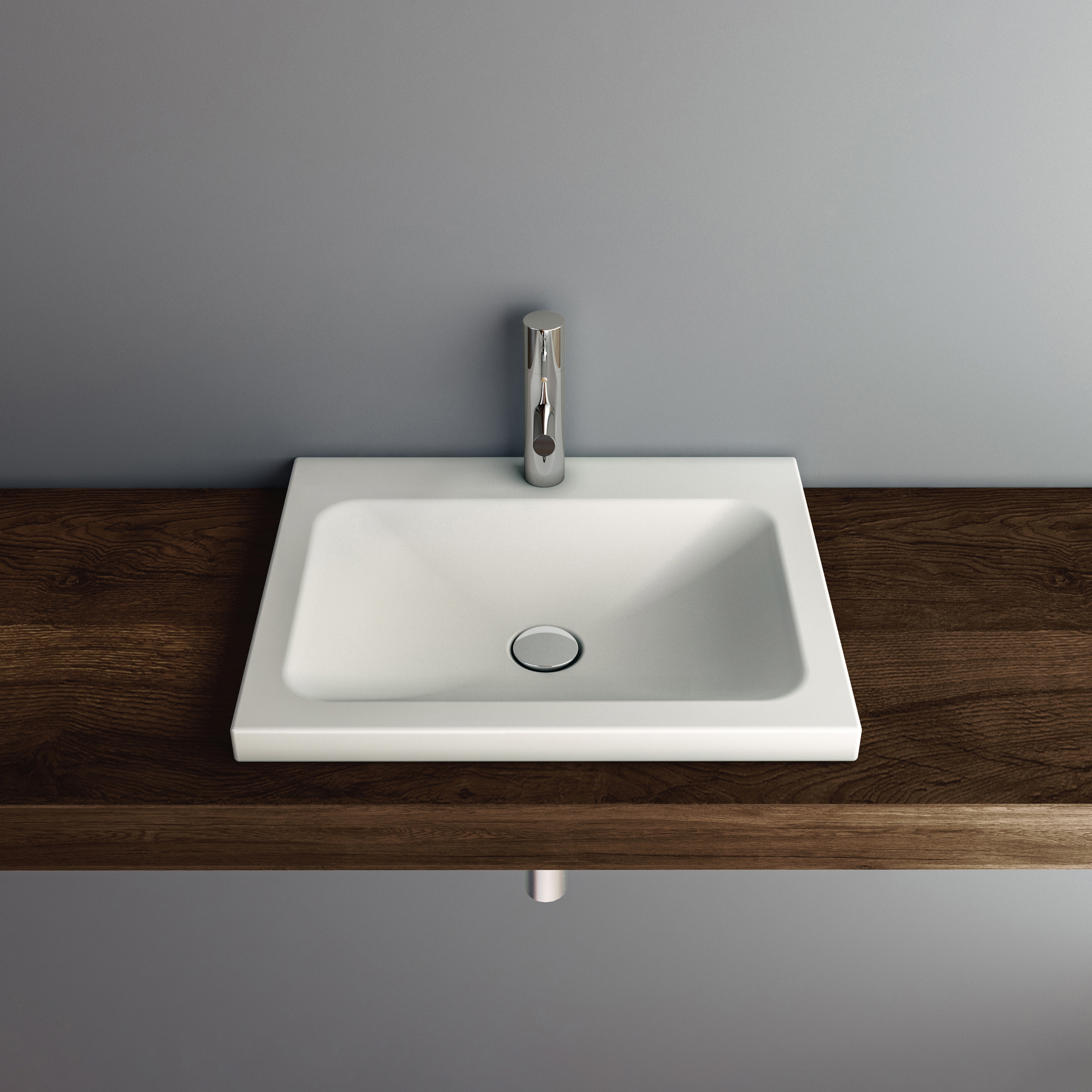 Display product LOTUS counter-top washbasin from manufacturer Schmidlin