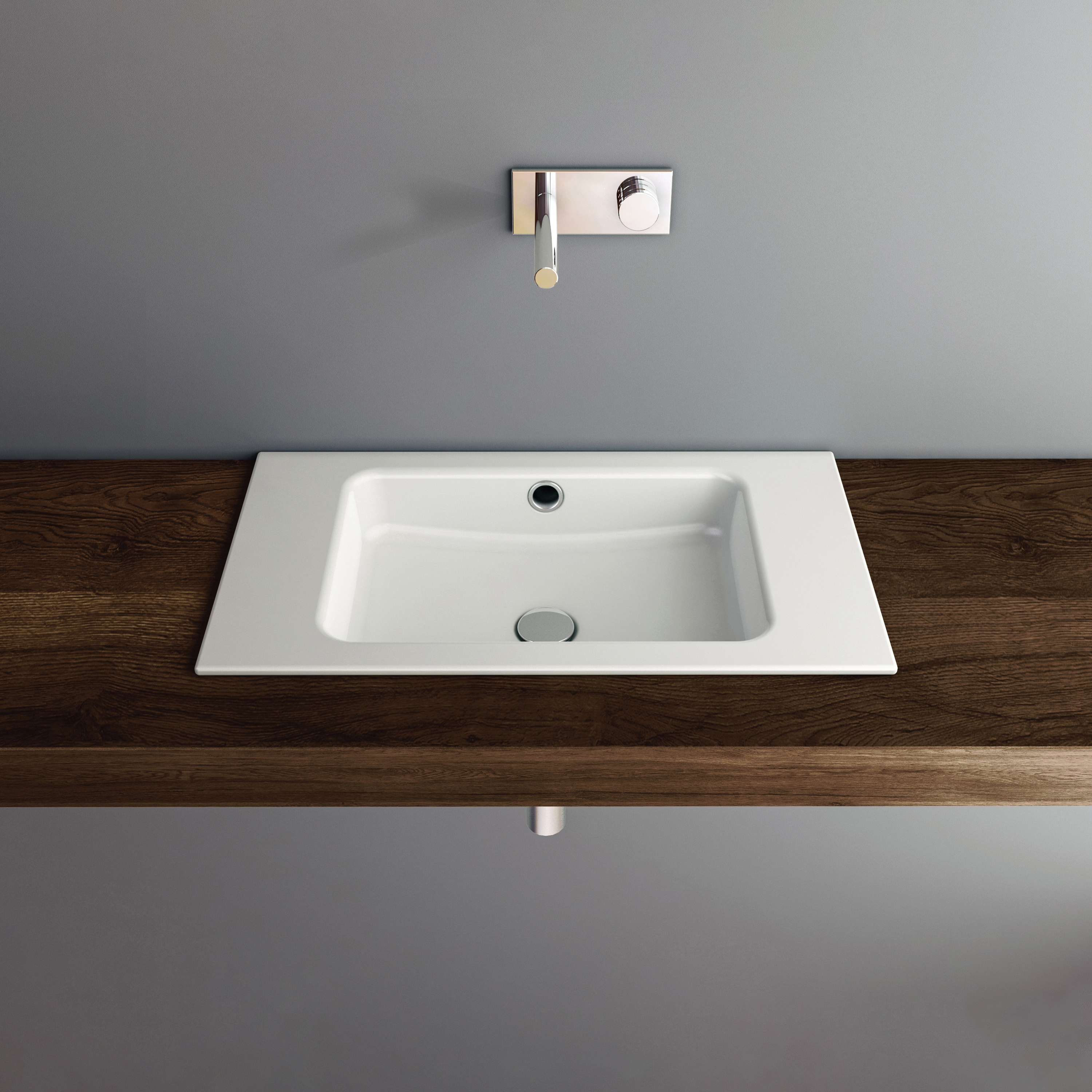 Display product MERO built-in washbasin from manufacturer Schmidlin