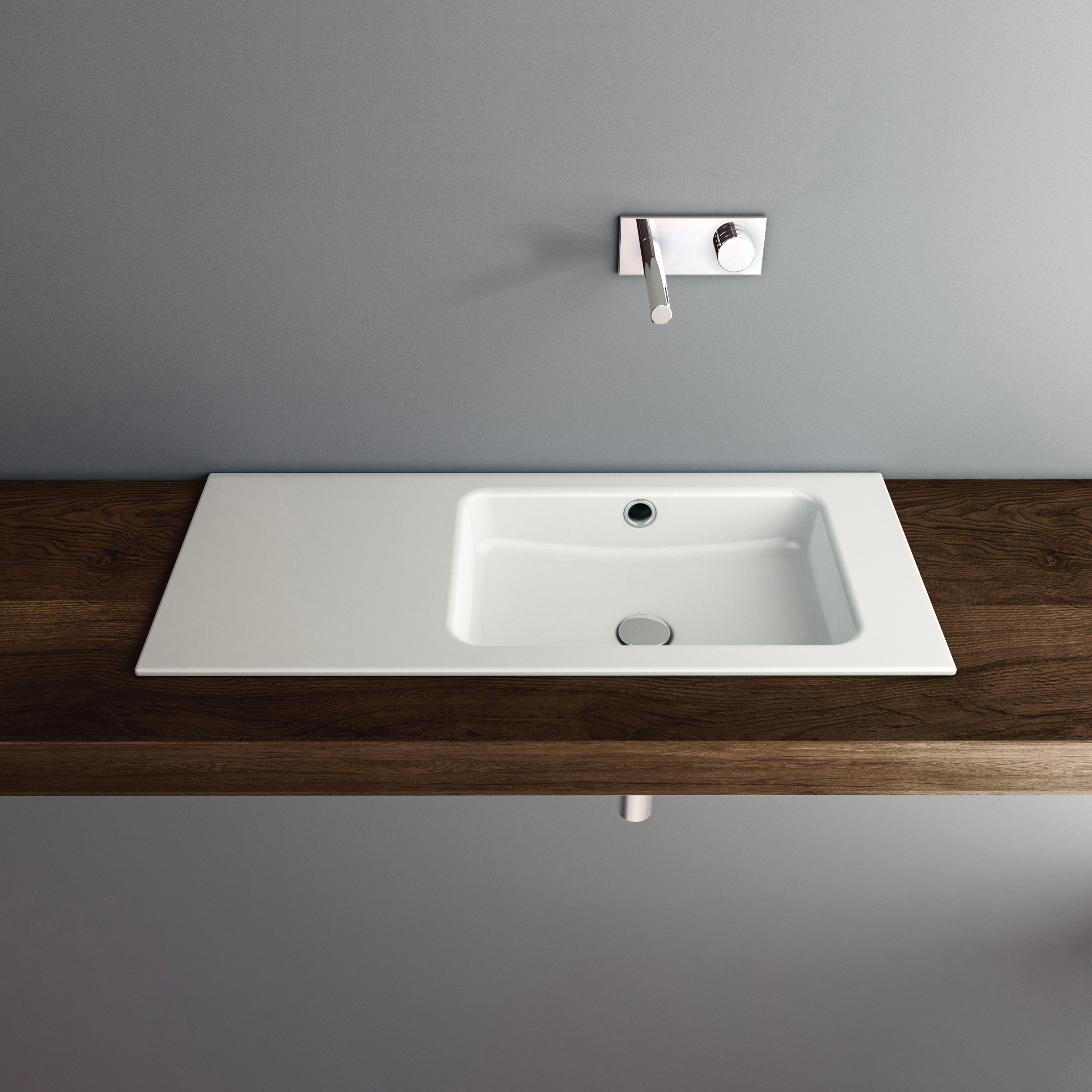 Display product MERO built-in washbasin from manufacturer Schmidlin