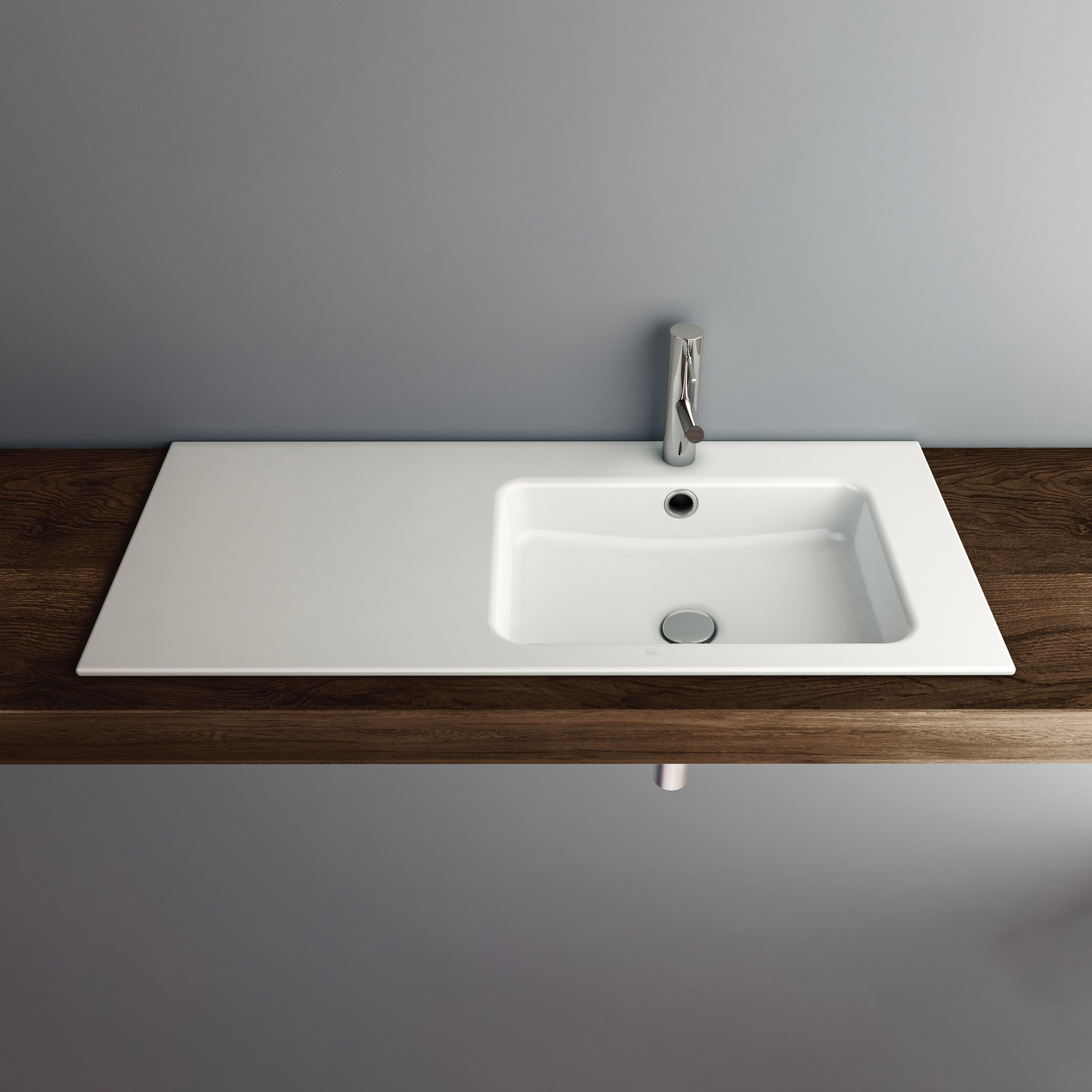 Display product MERO built-in washbasin from manufacturer Schmidlin