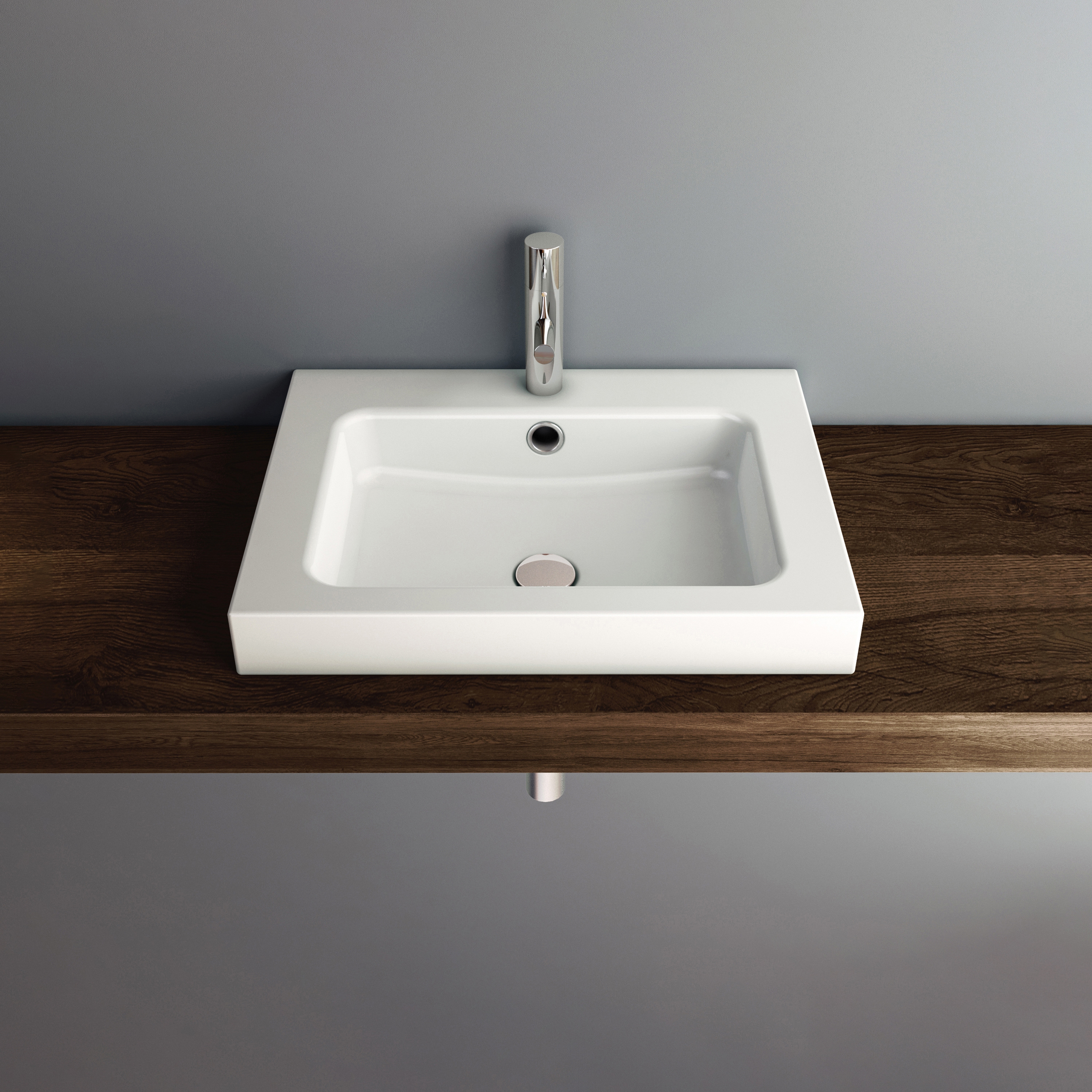 Vertoon produk MERO counter top washbasin van vervaardiger Schmidlin