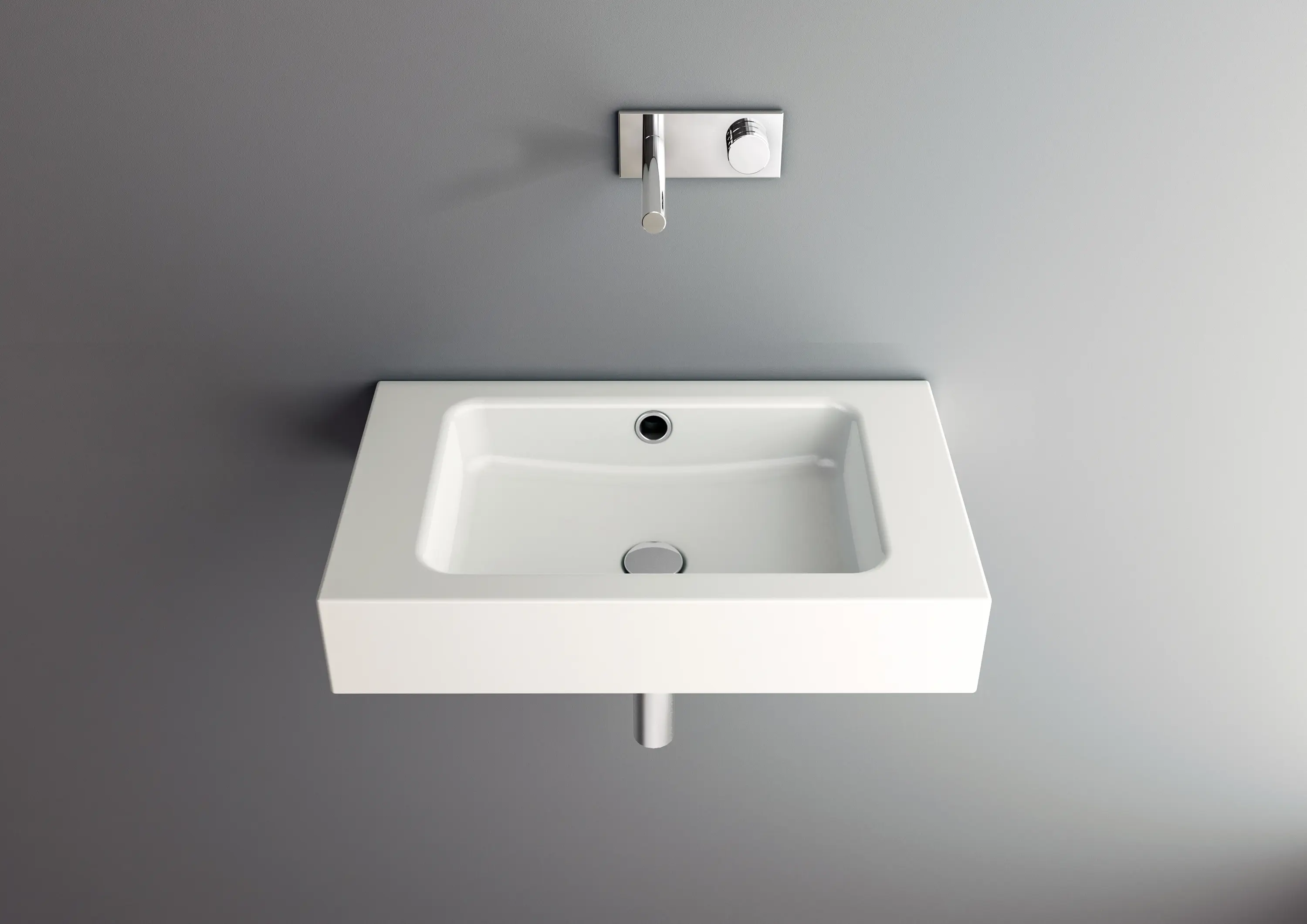 Schmidlin - MERO wall-mount washbasin
