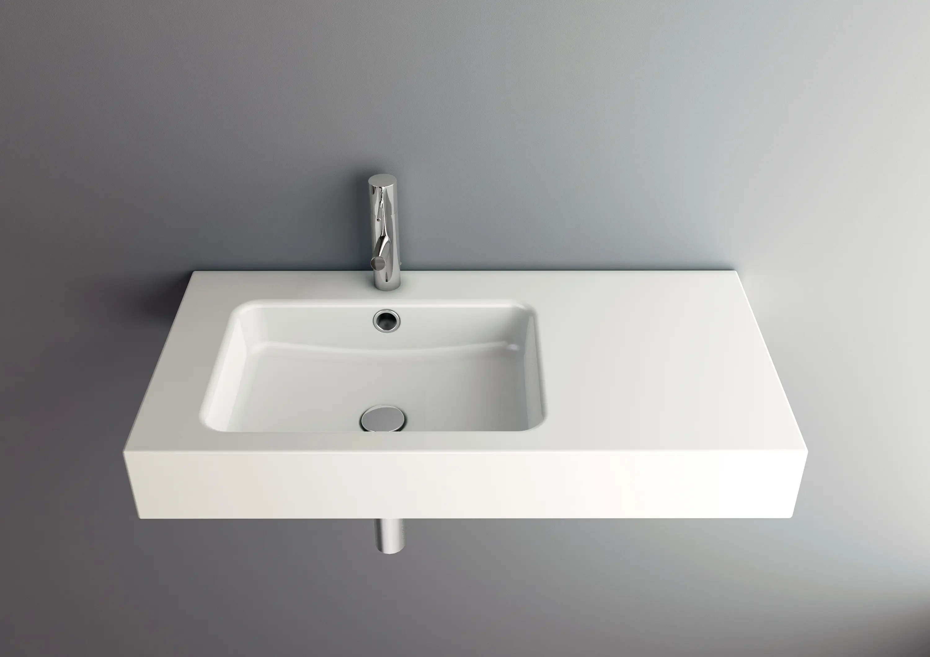Schmidlin - MERO wall-mount washbasin