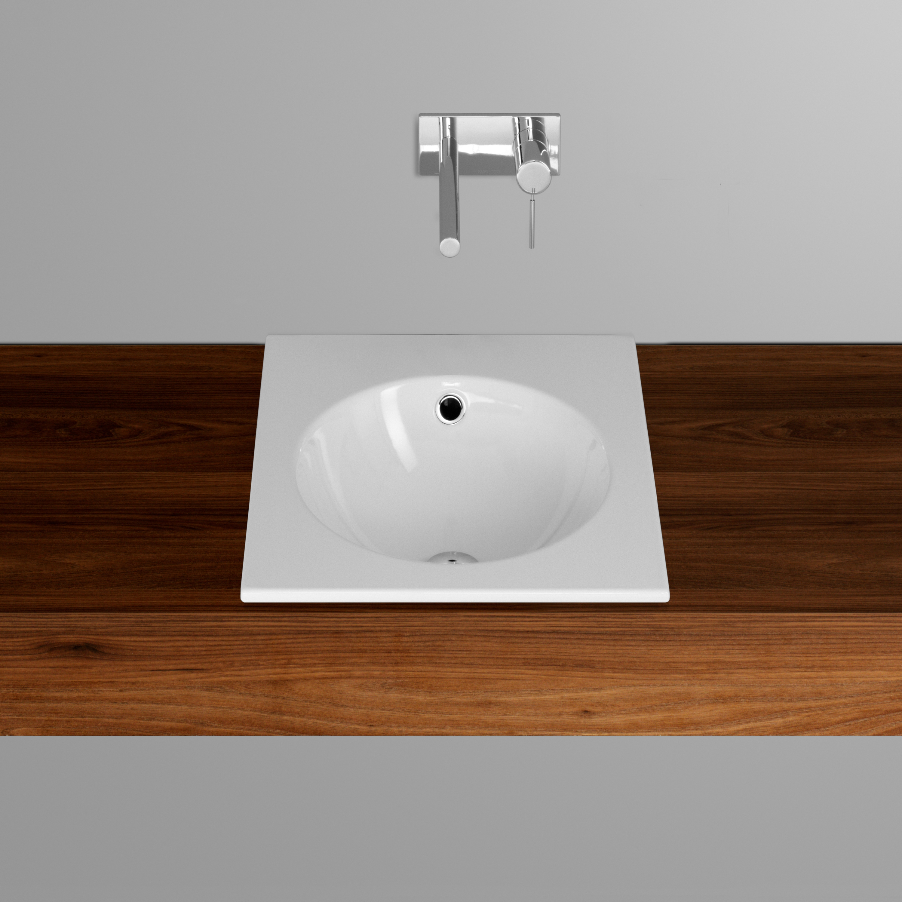 Display product ORBIS built-in washbasin from manufacturer Schmidlin