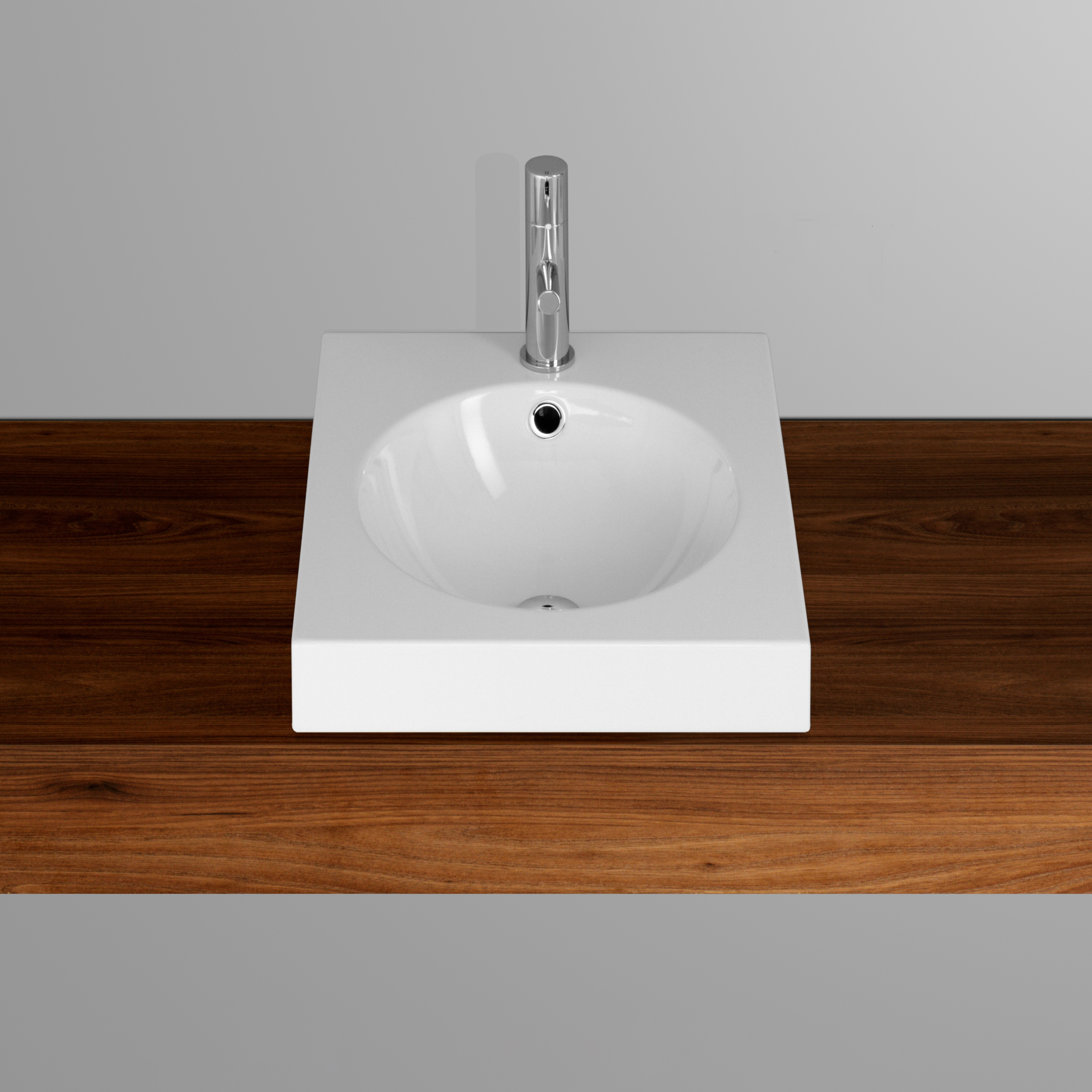 Vertoon produk ORBIS counter top washbasin van vervaardiger Schmidlin