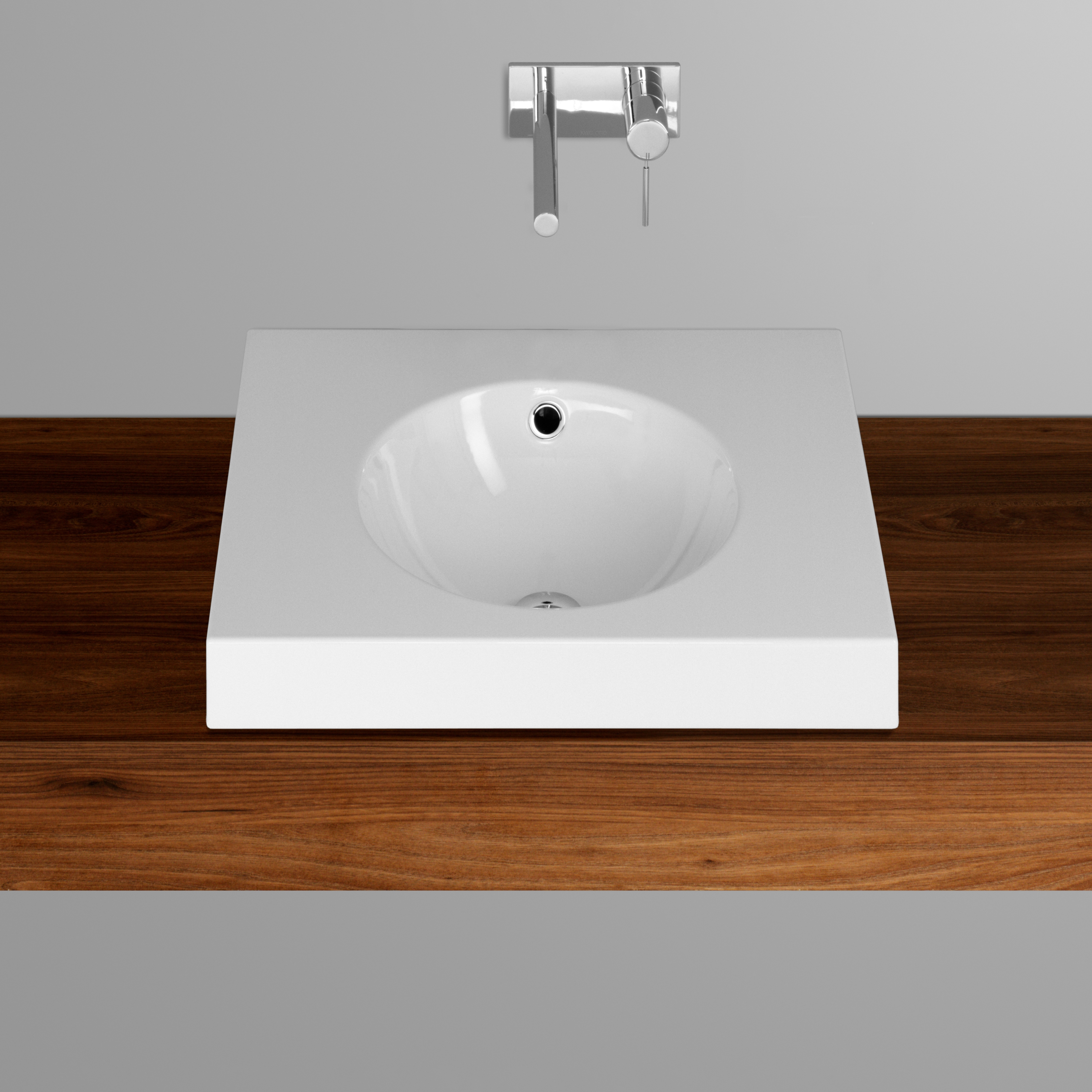 Vertoon produk ORBIS counter top washbasin van vervaardiger Schmidlin