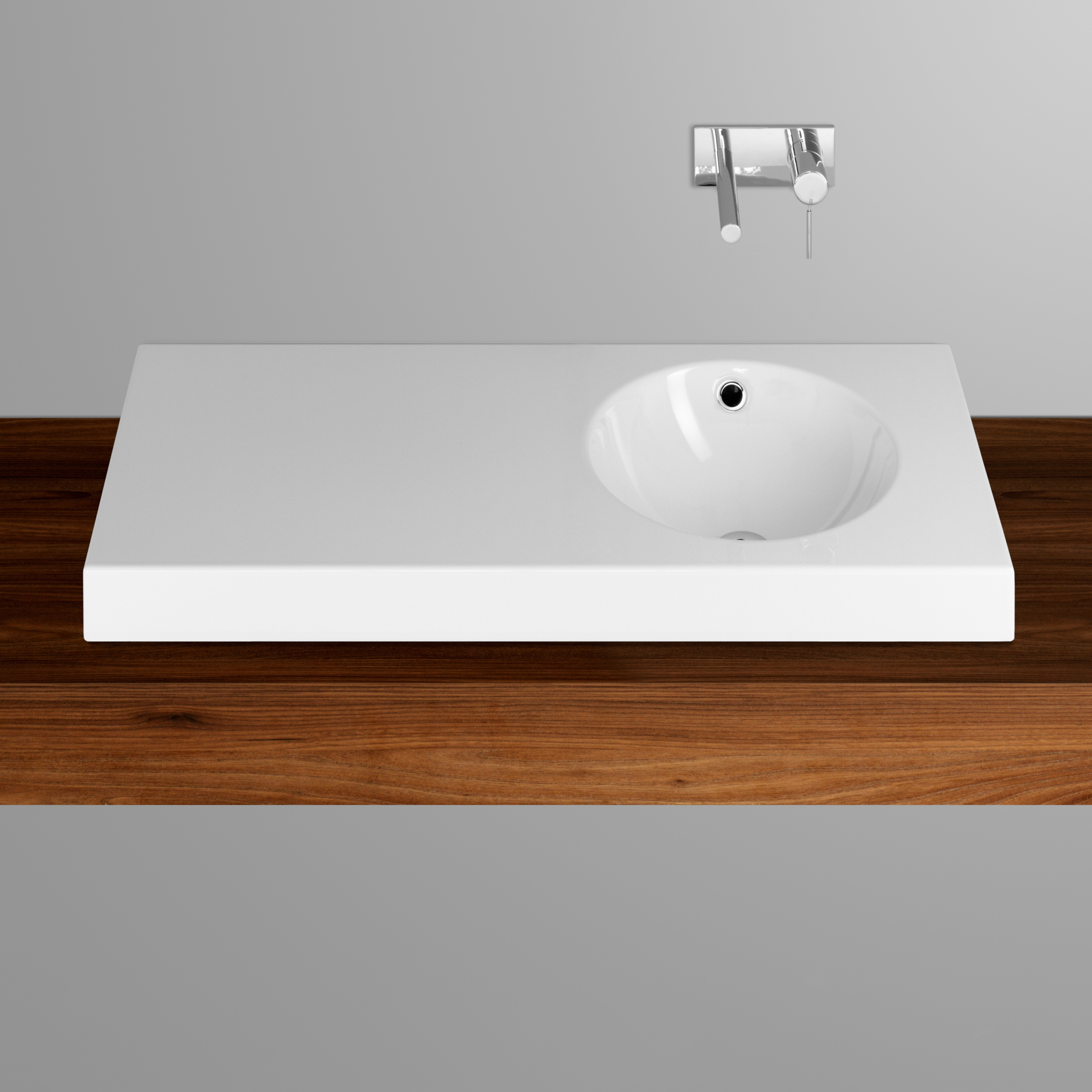 Vertoon produk ORBIS counter top washbasin van vervaardiger Schmidlin