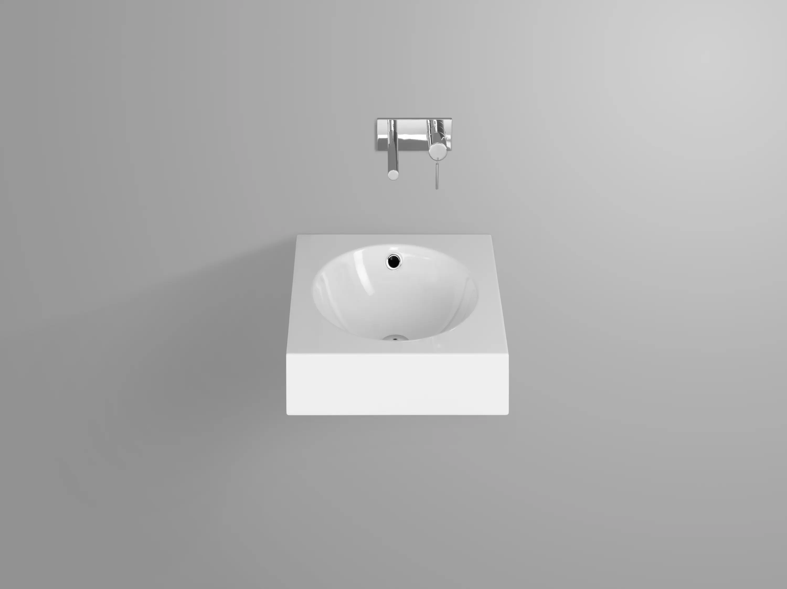 Schmidlin - ORBIS wall-mount washbasin