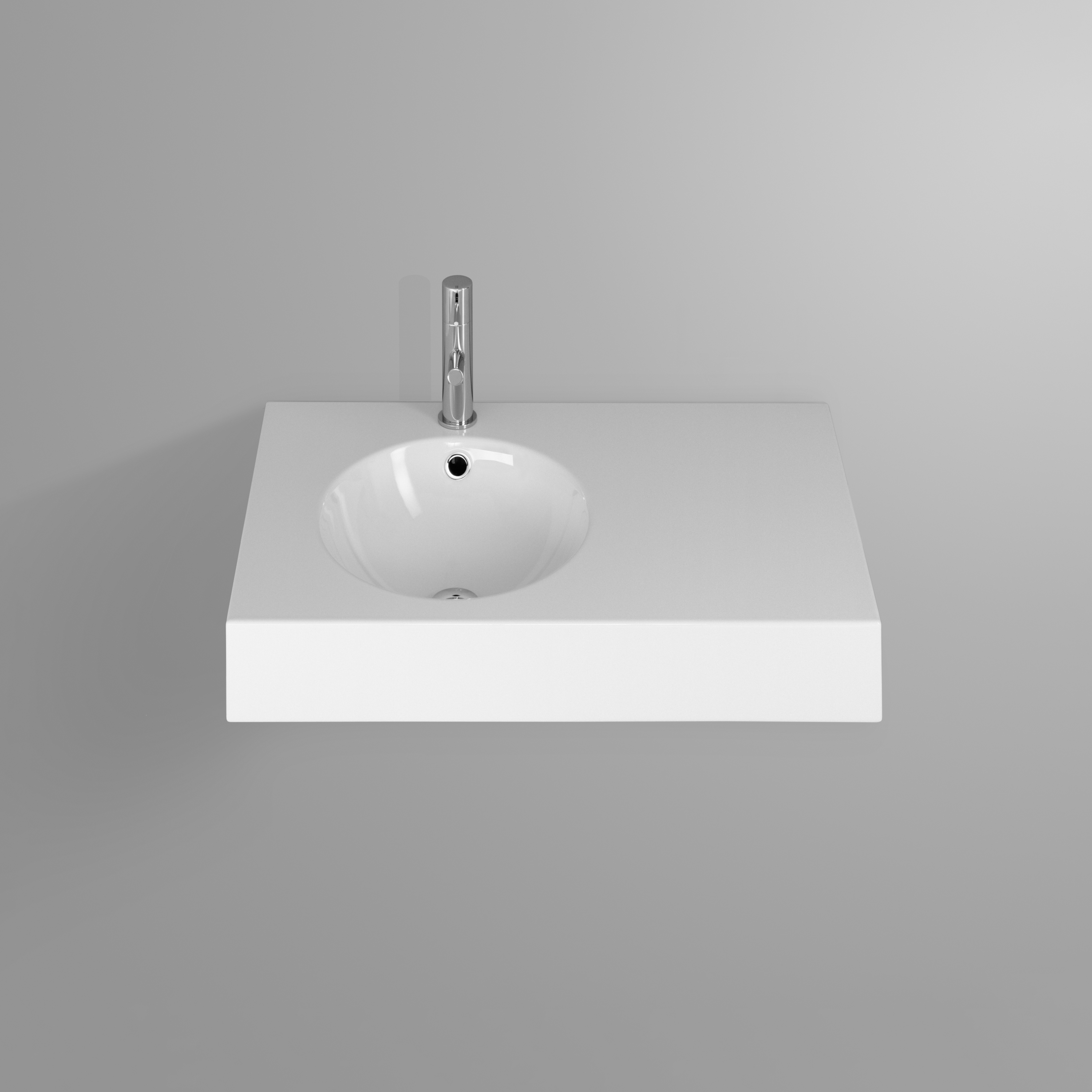 Vertoon produk ORBIS wall-mount washbasin van vervaardiger Schmidlin