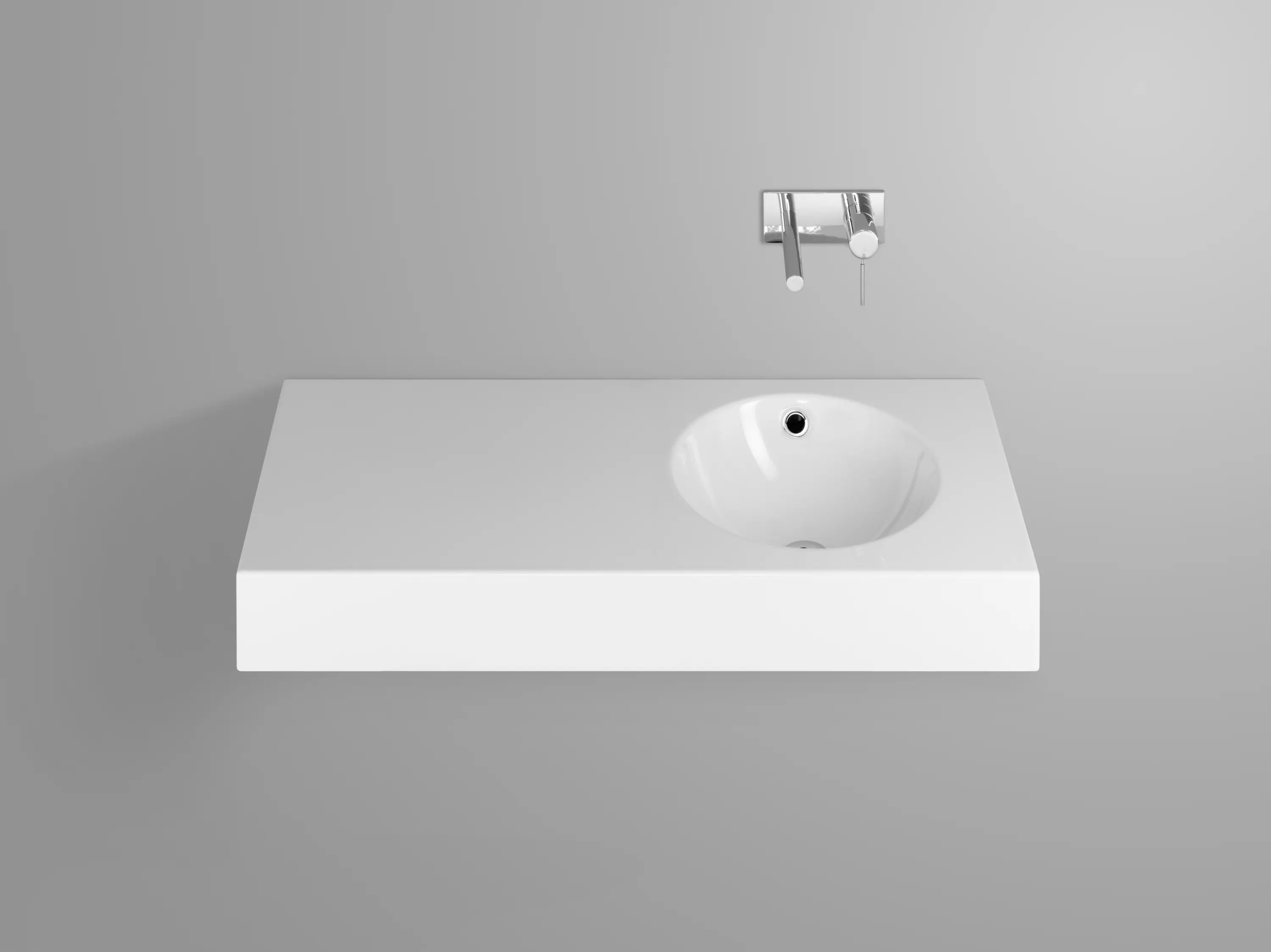Schmidlin - ORBIS wall-mount washbasin