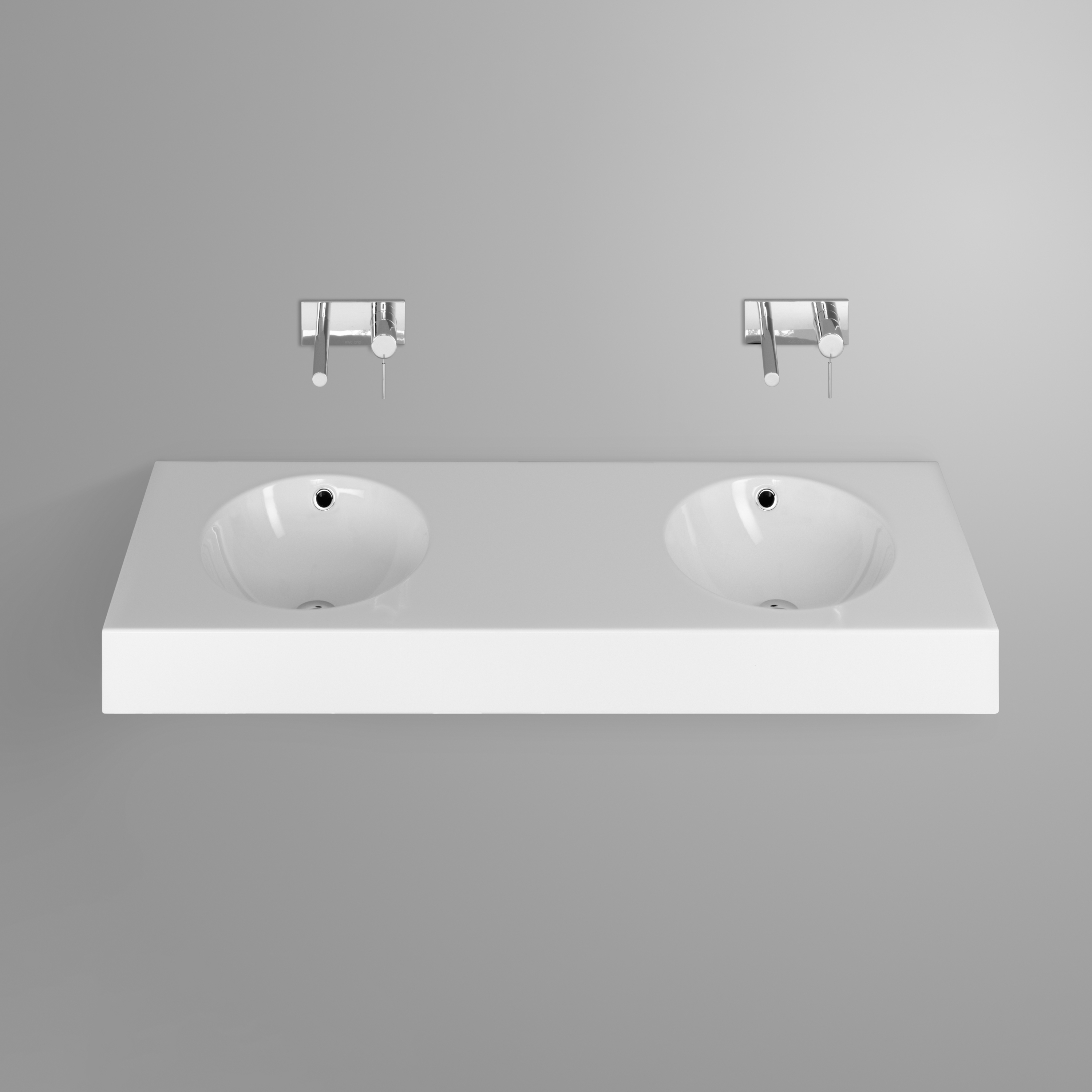 Display product ORBIS wall-mount washbasin from manufacturer Schmidlin