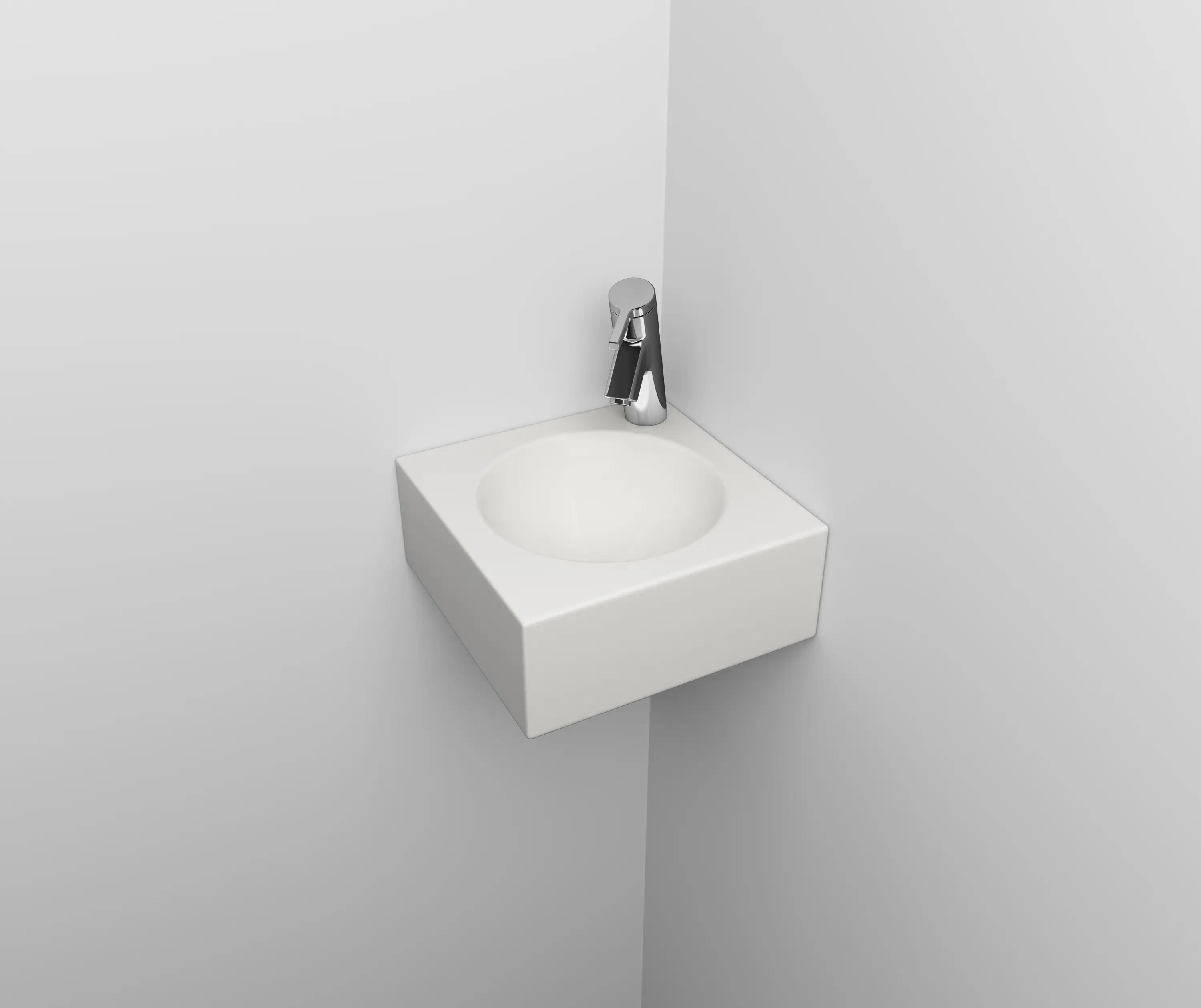 Schmidlin - ORBIS MINI wall-mount washbasin