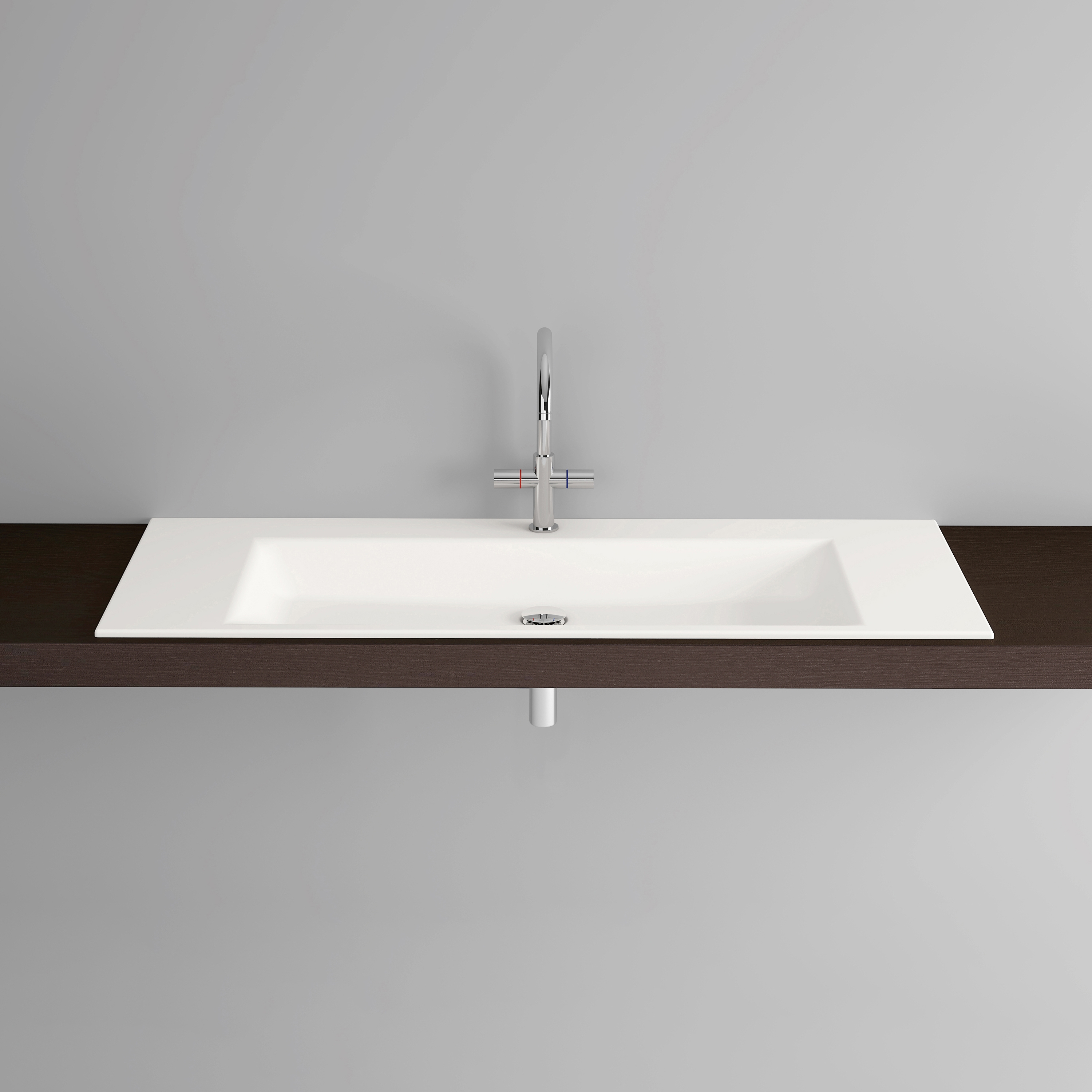 Vertoon produk STUDIO built-in washbasin van vervaardiger Schmidlin