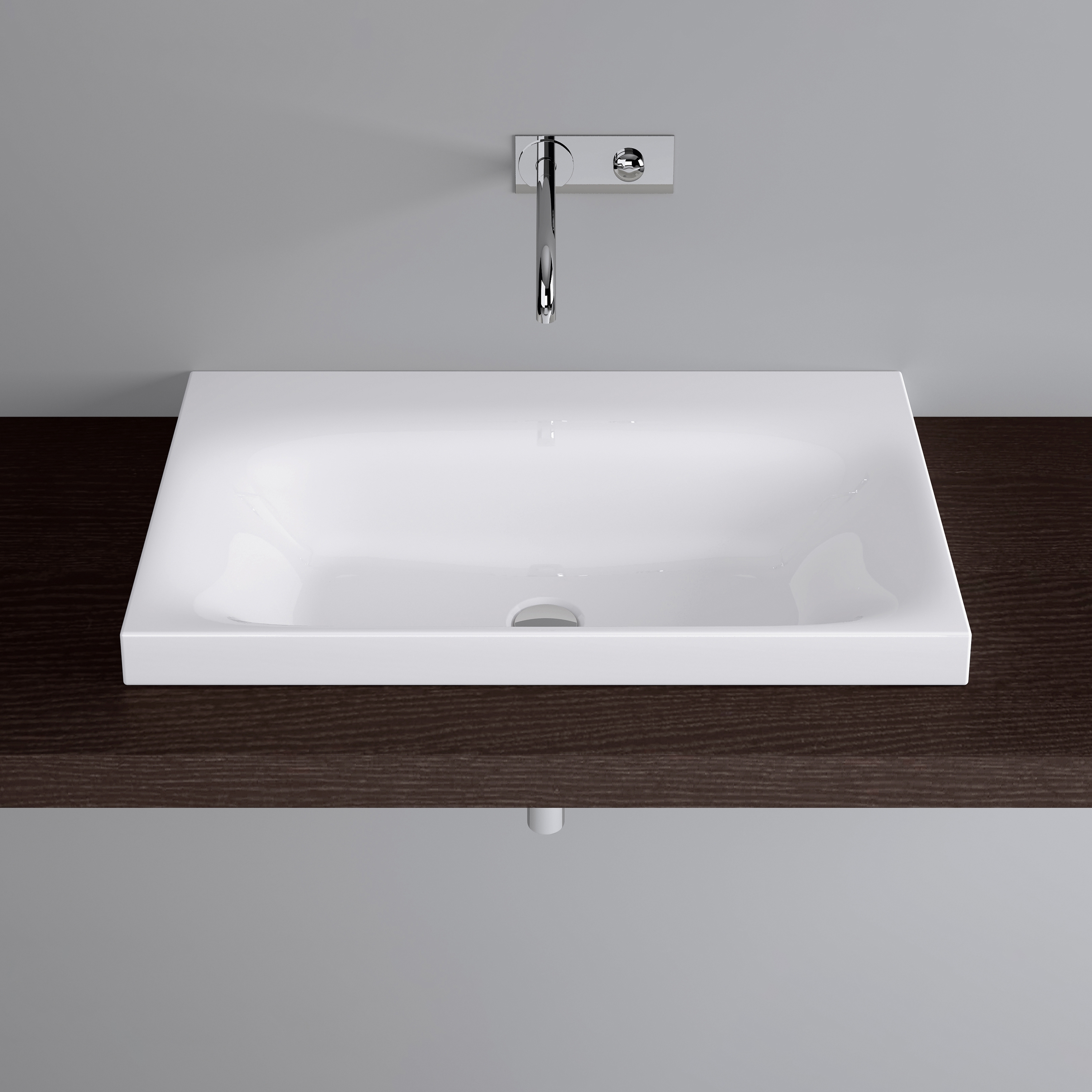 Vertoon produk VIVA counter top washbasin van vervaardiger Schmidlin