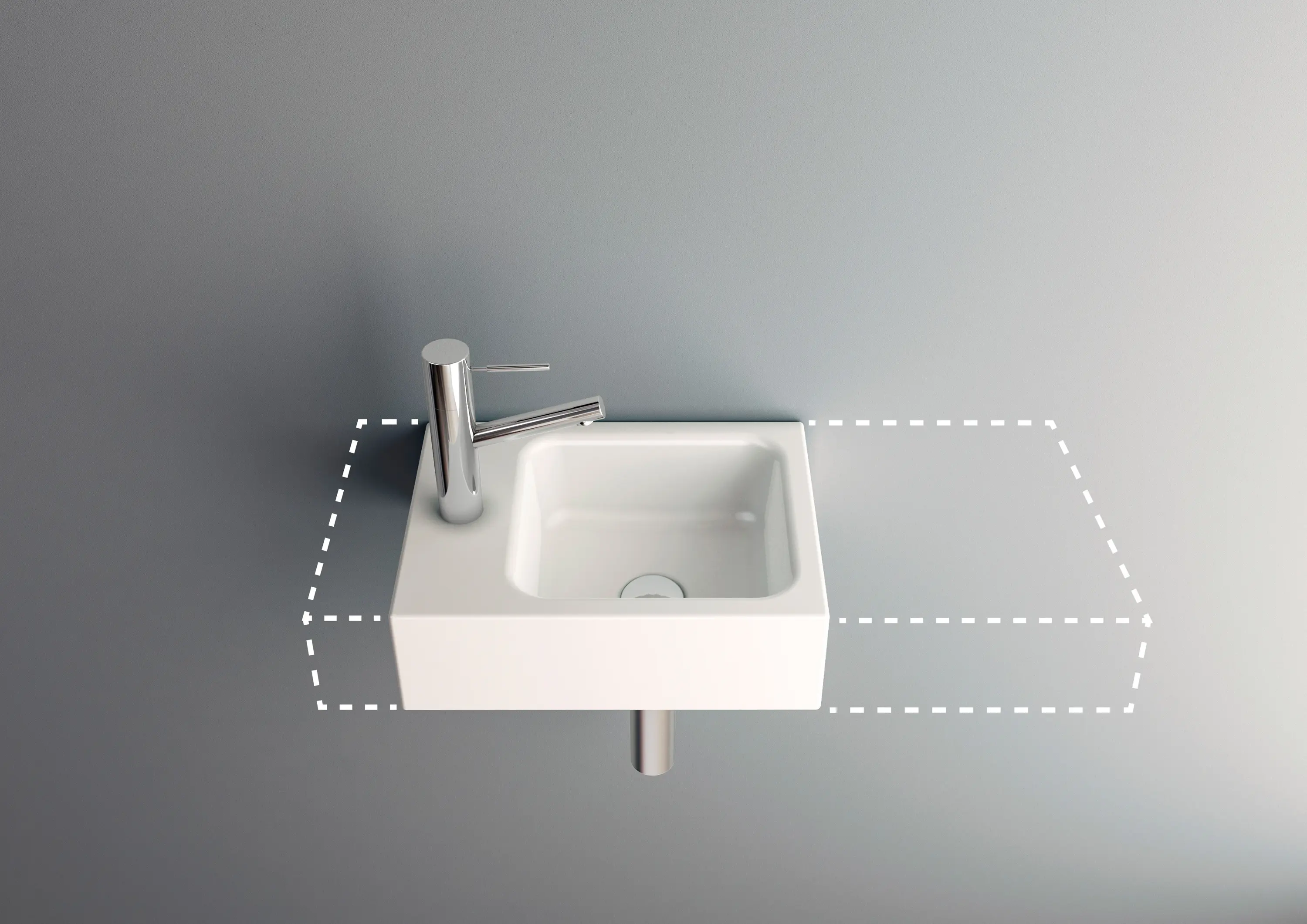 Schmidlin - MERO MINI VARIO Wandbecken