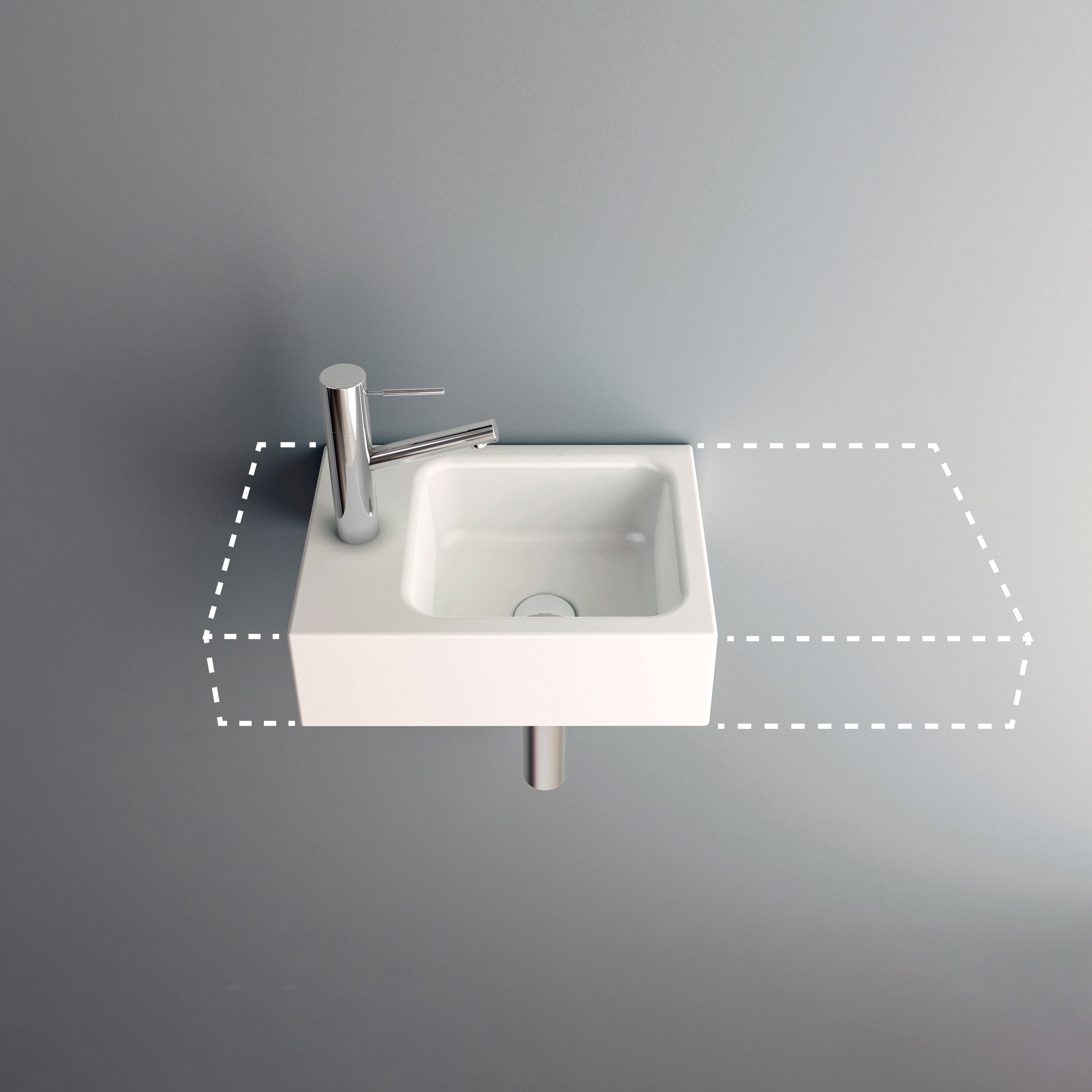 Produkt MERO MINI VARIO Wandbecken des Herstellers Schmidlin anzeigen